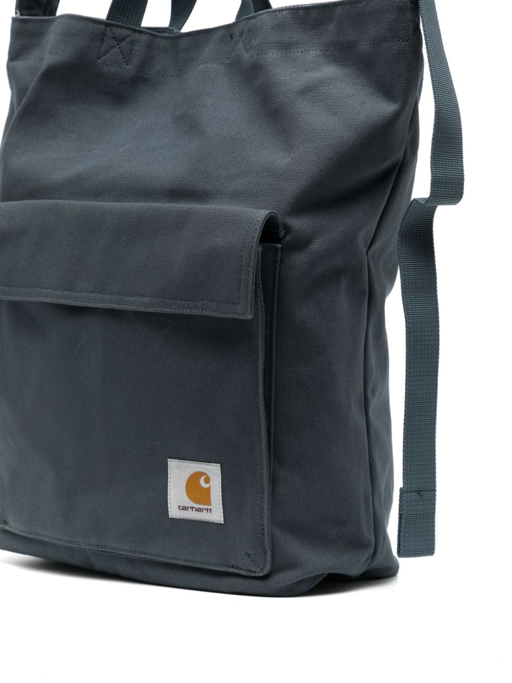 logo-patch tote bag - 4