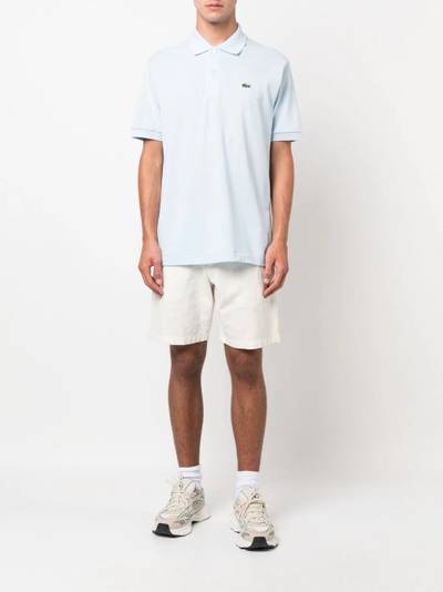 LACOSTE embroidered-logo cotton polo shirt outlook