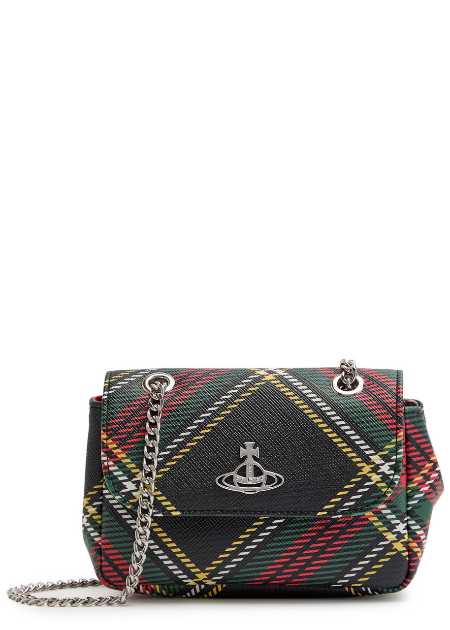 Vivienne Westwood Small Tartan Faux Leather Cross-body bag - 1