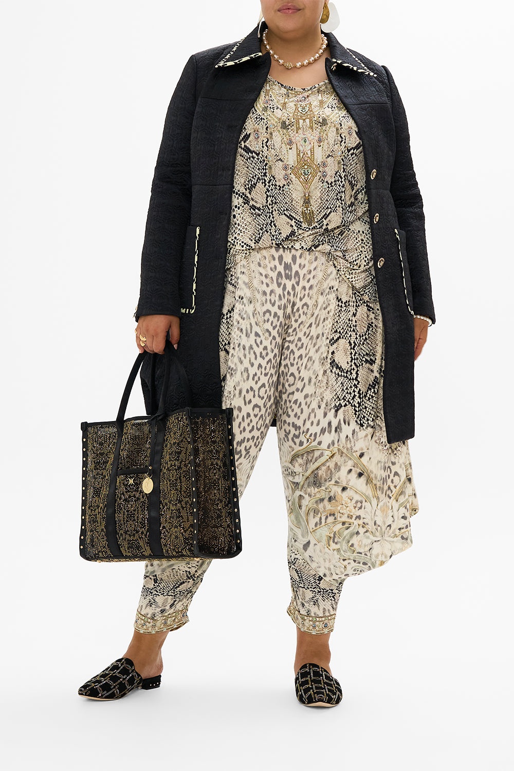 JERSEY RIB DRAPE PANT WITH POCKETS - 11