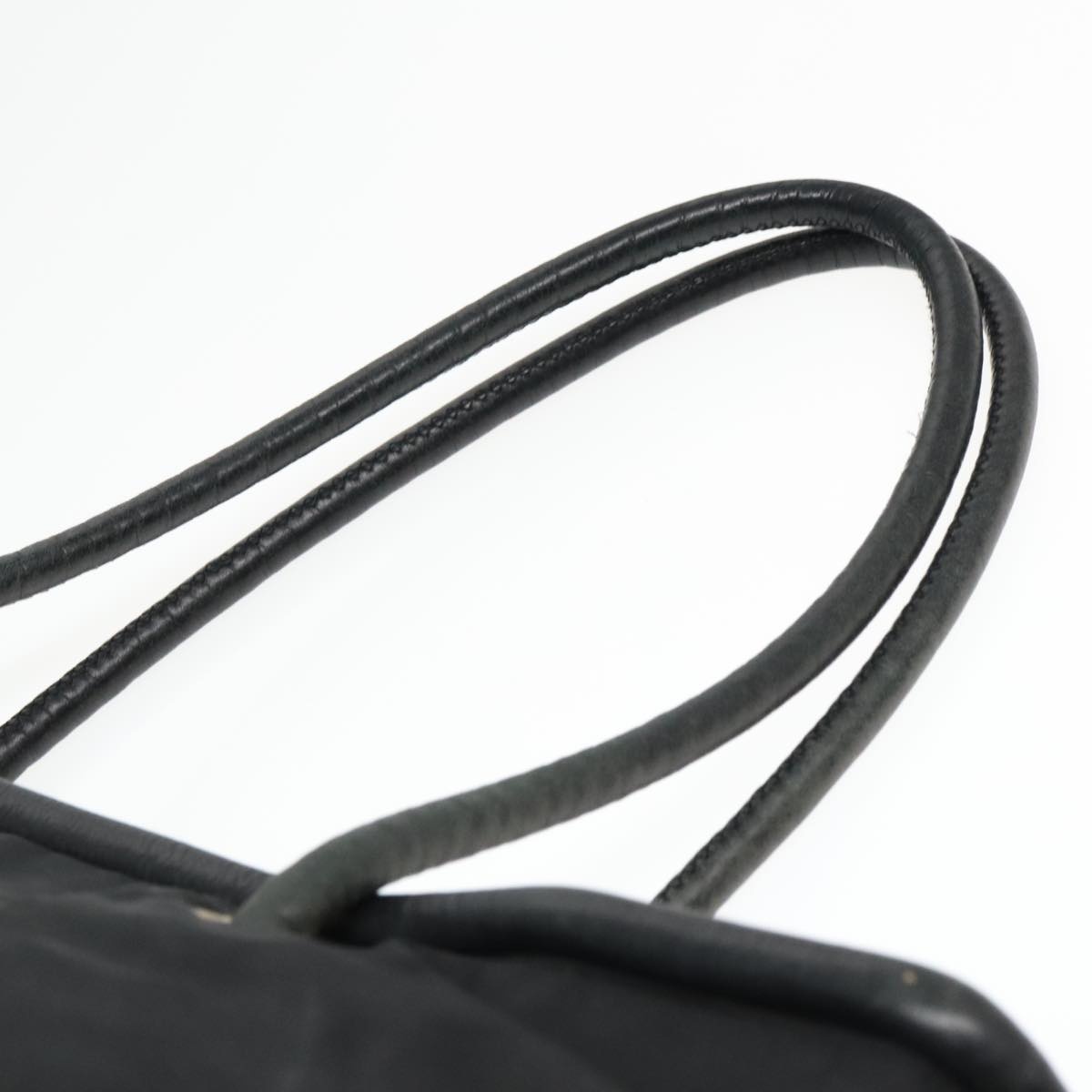 CELINE Tote Bag Nylon Black Gold - 8