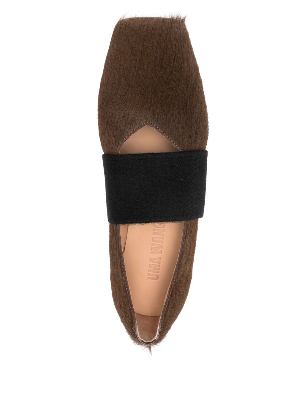 calf-hair strap pumps - 3