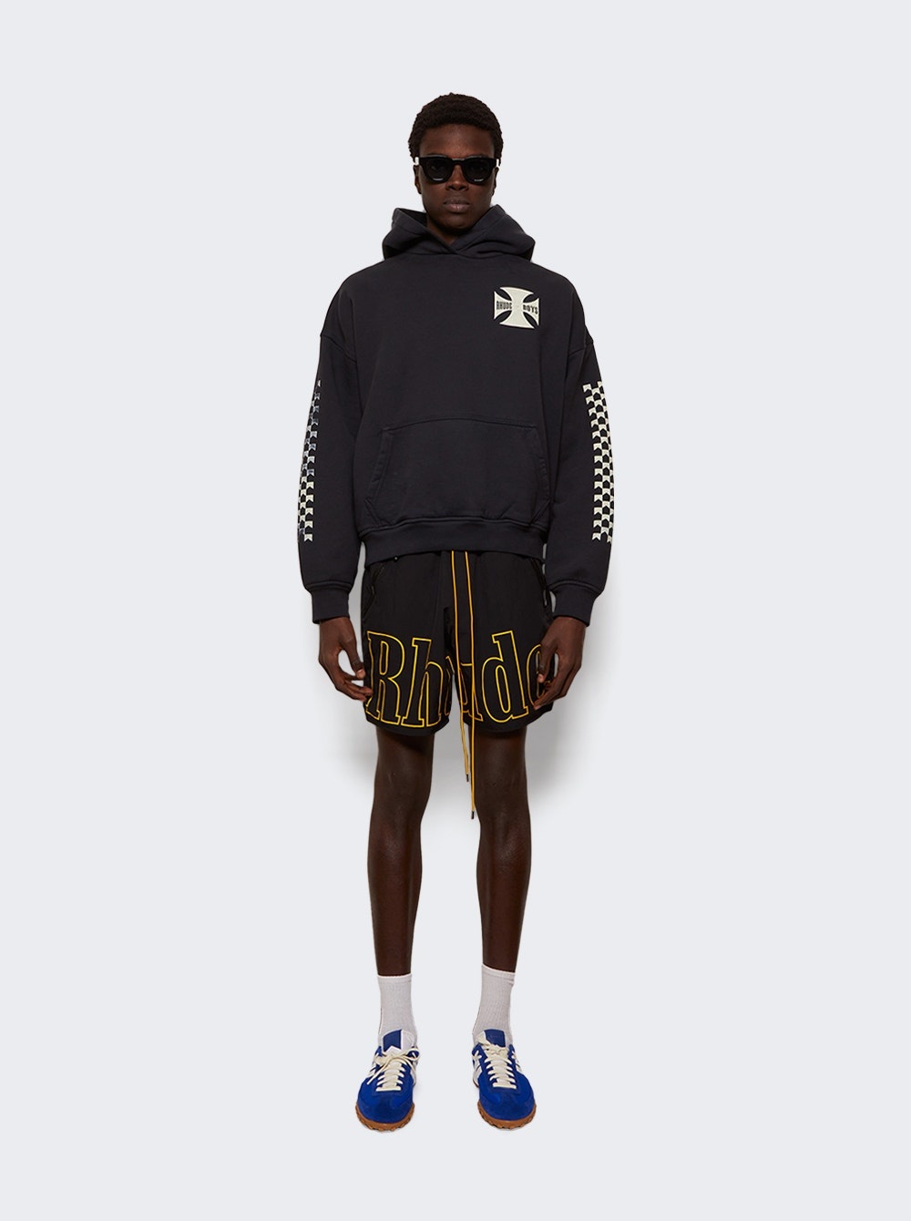 Boys Hoodie Vintage Black - 5