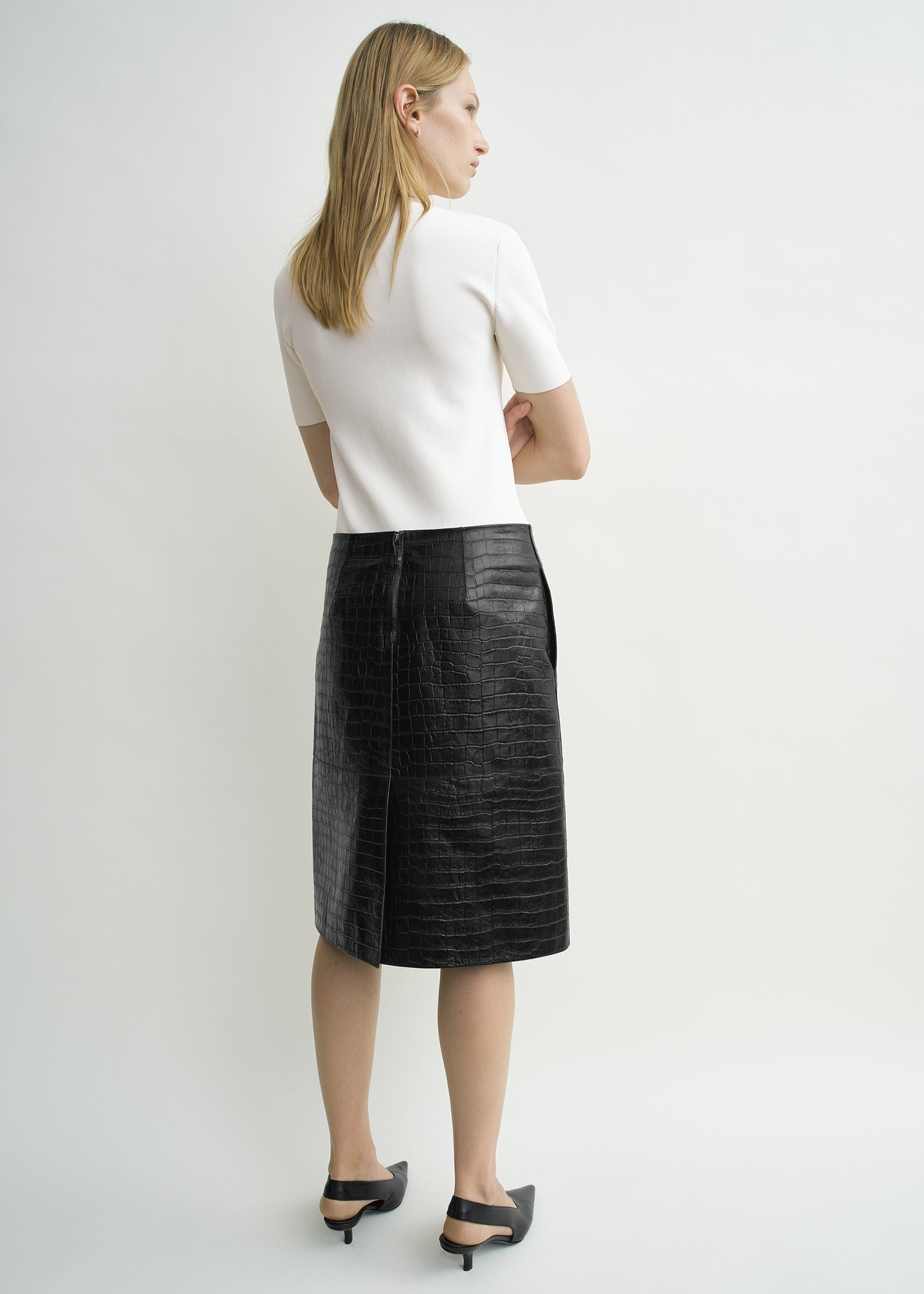 Compact knit tee optic white - 4