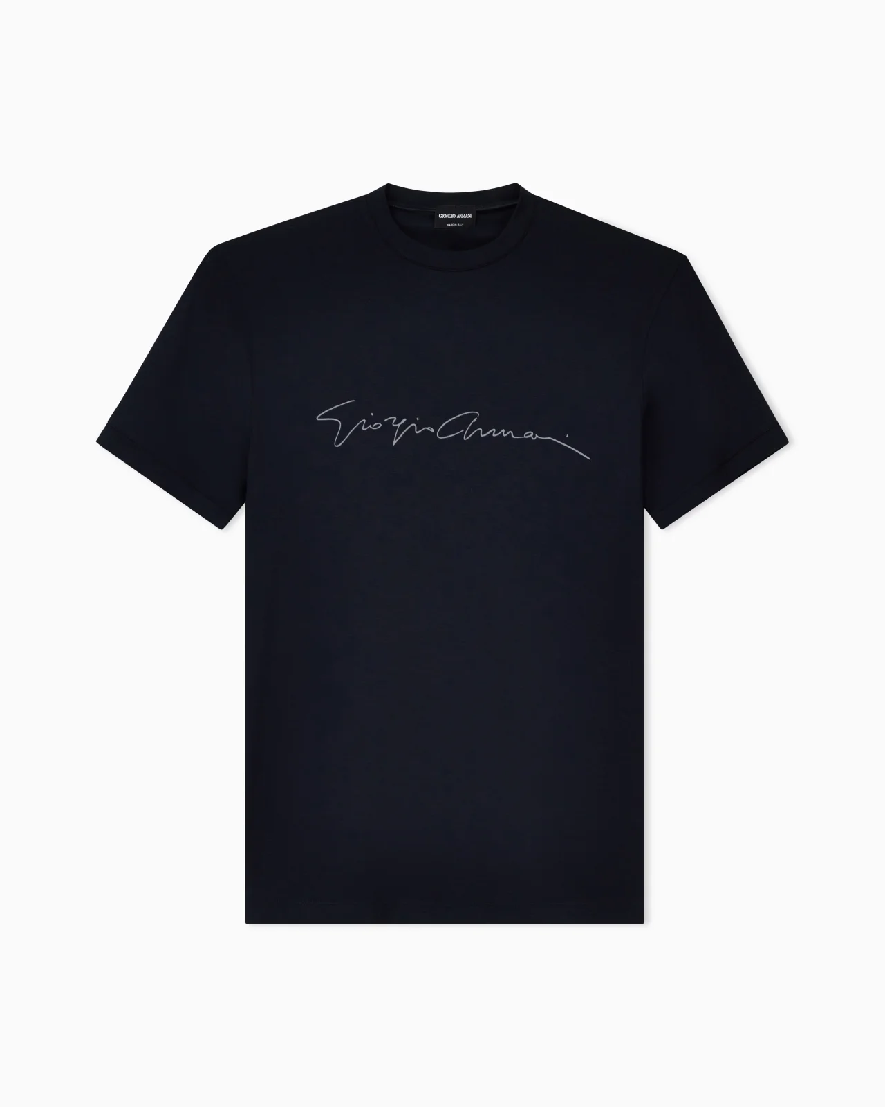 STRETCH BAMBOO-VISCOSE JERSEY T-SHIRT - 1