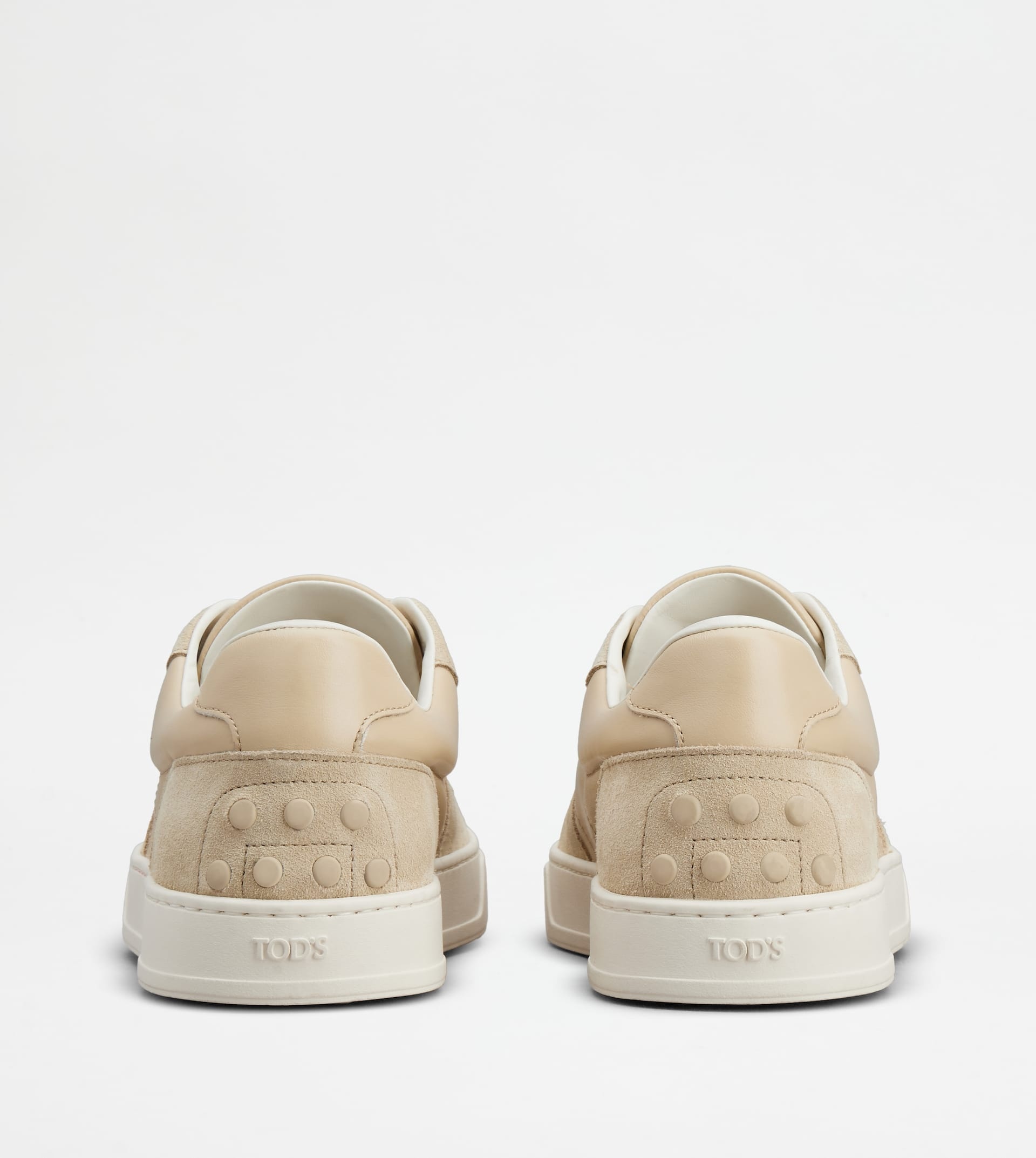 SNEAKERS IN SUEDE - BEIGE - 3