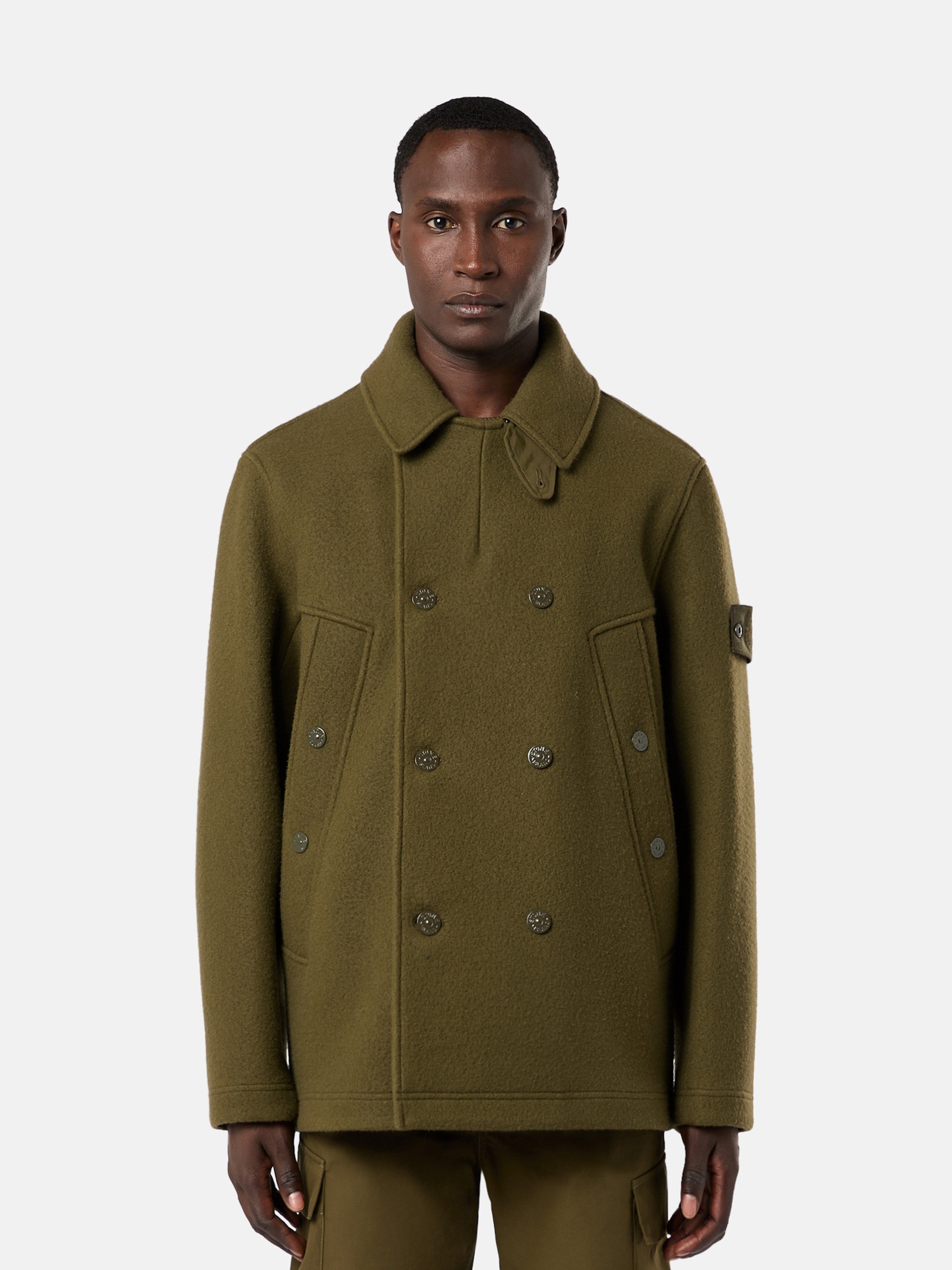 441F5 HEAVY MELTON_STONE ISLAND GHOST - 2