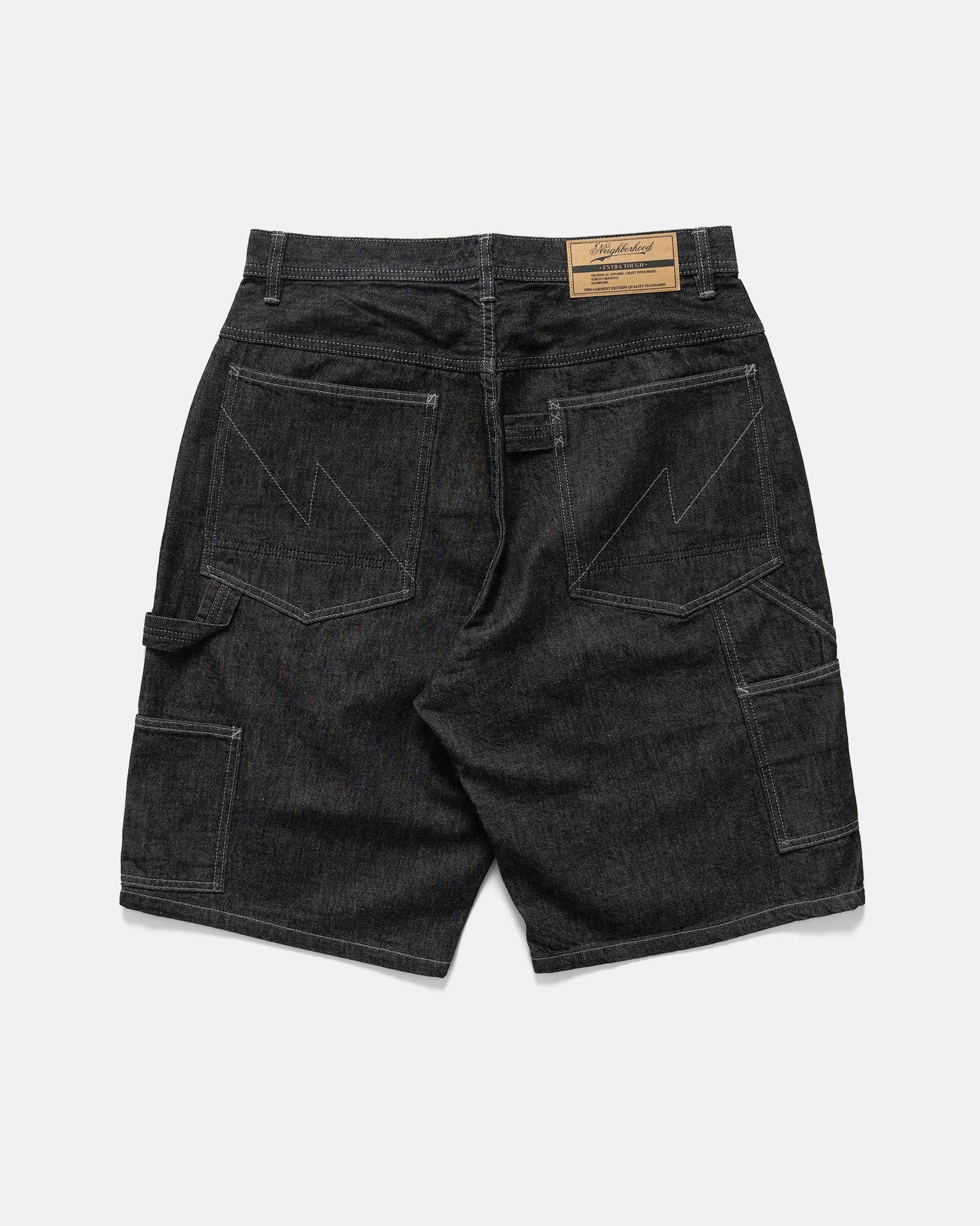 Denim Painter Short Pants Black - 5