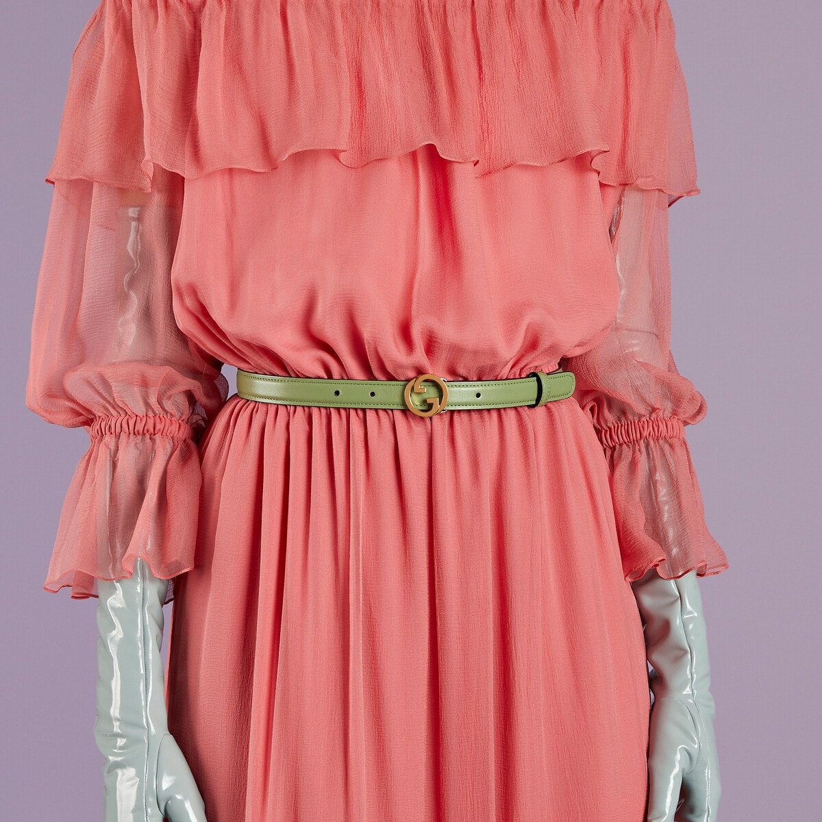Gucci Blondie thin belt - 3