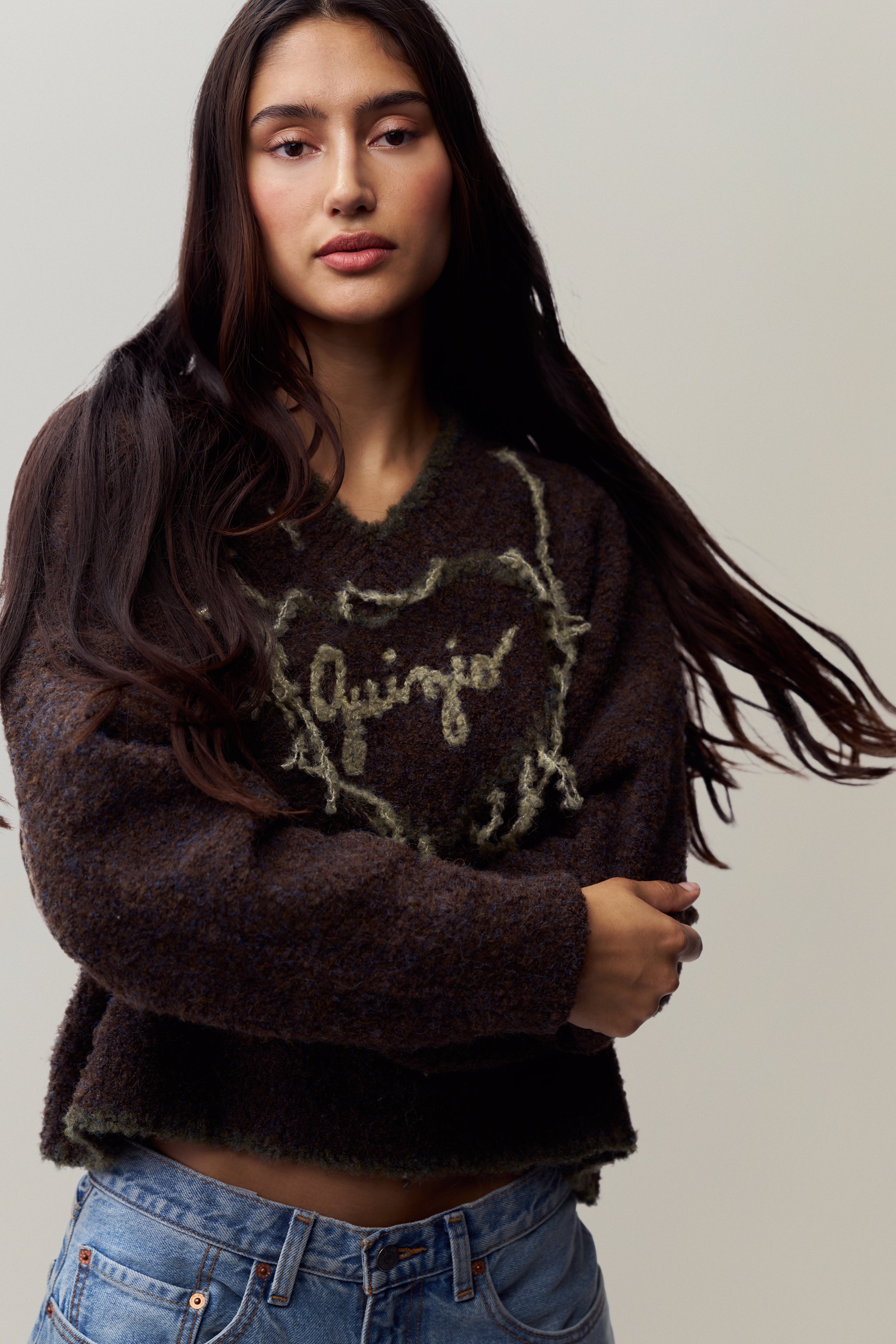 GUIZIO HEART SWEATER - 4