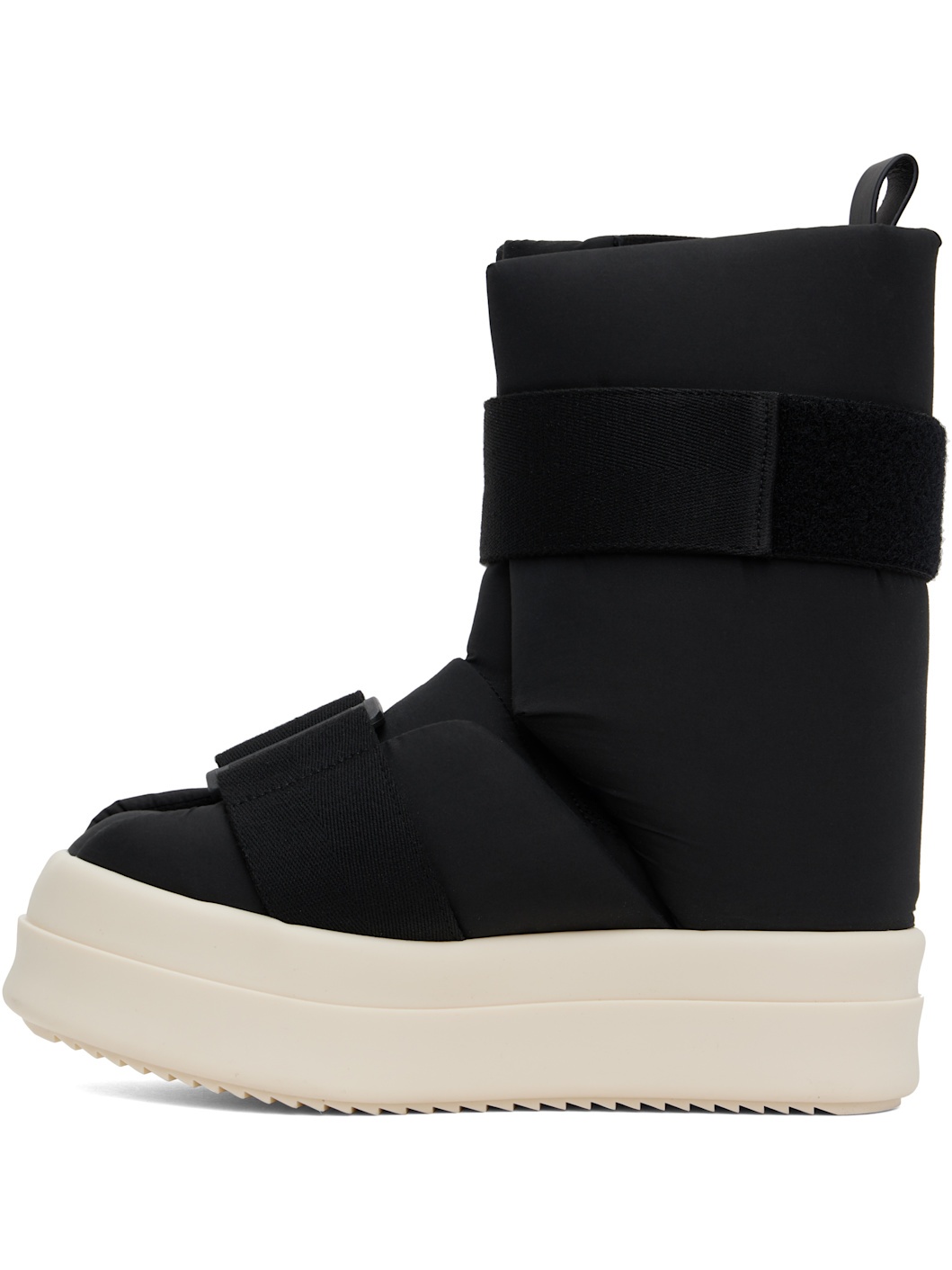 Moncler + Rick Owens Black Low Splint Boots - 3