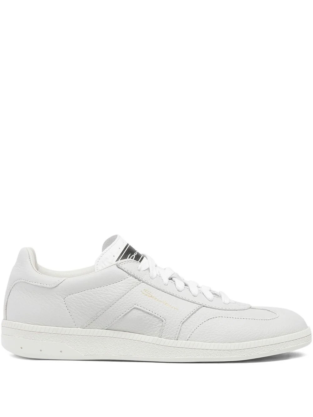 Women's white leather DBS Oly sneaker - 1