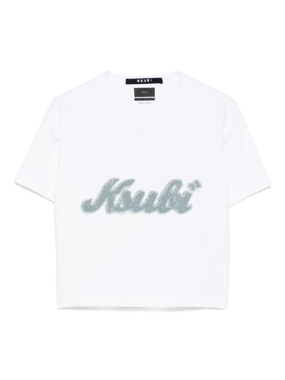 Home-run Baby embellished logo T-shirt - 1