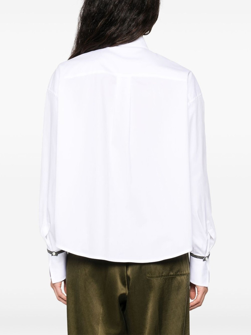 pintuck-detailed shirt 4