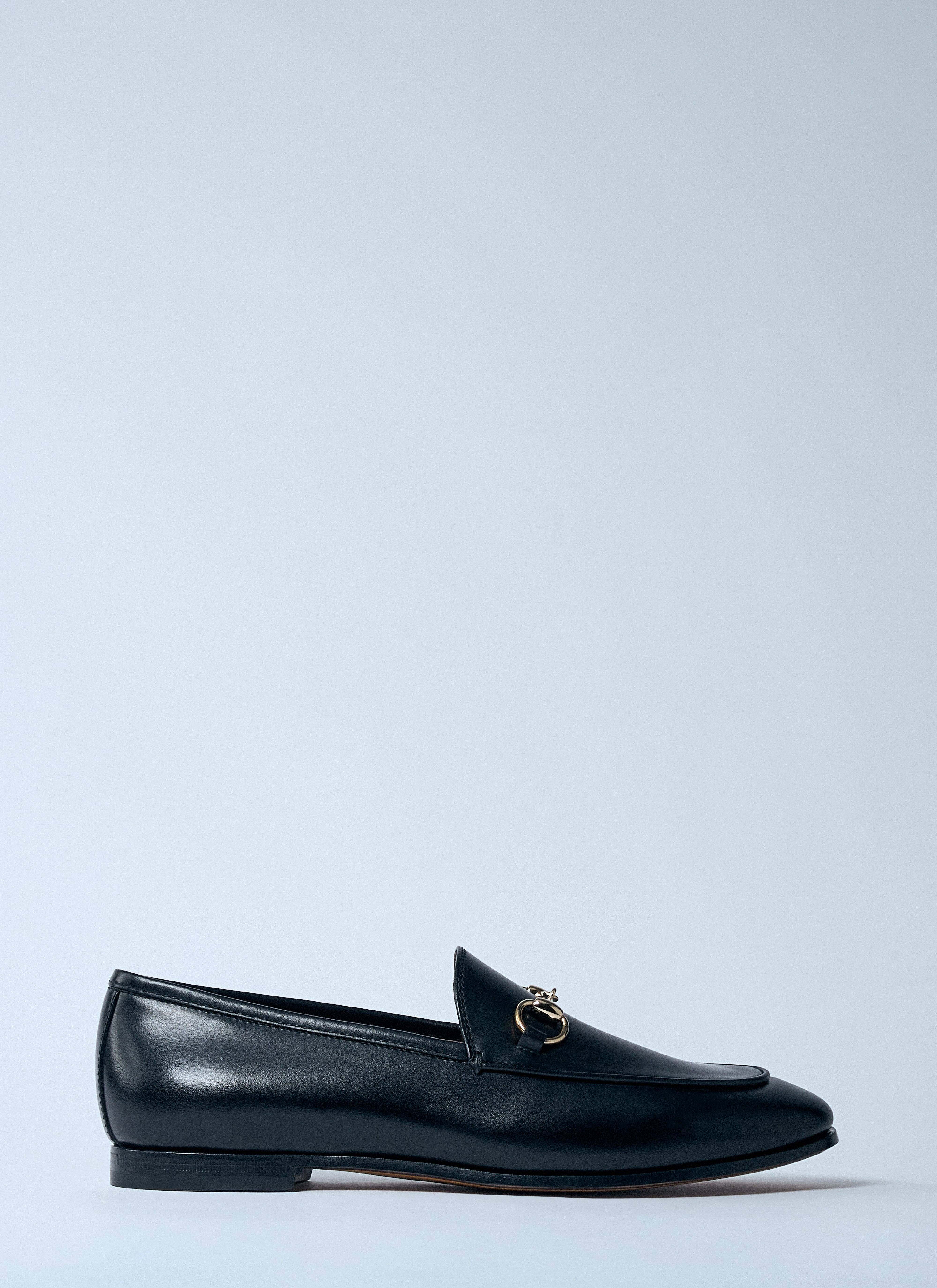 Gucci Women Jordaan Leather Loafers - 7