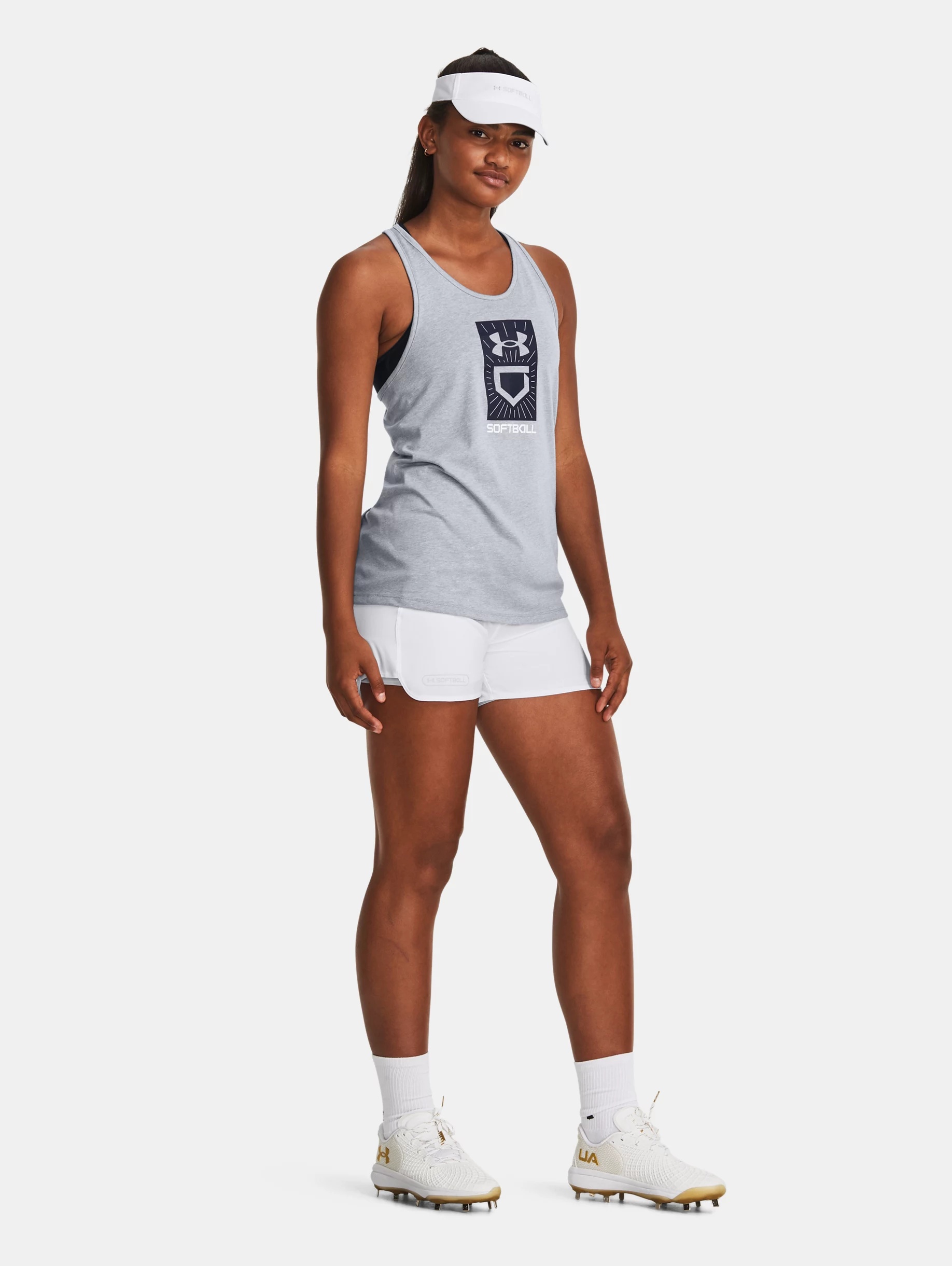 Women's UA Softball Plate Tank - 5