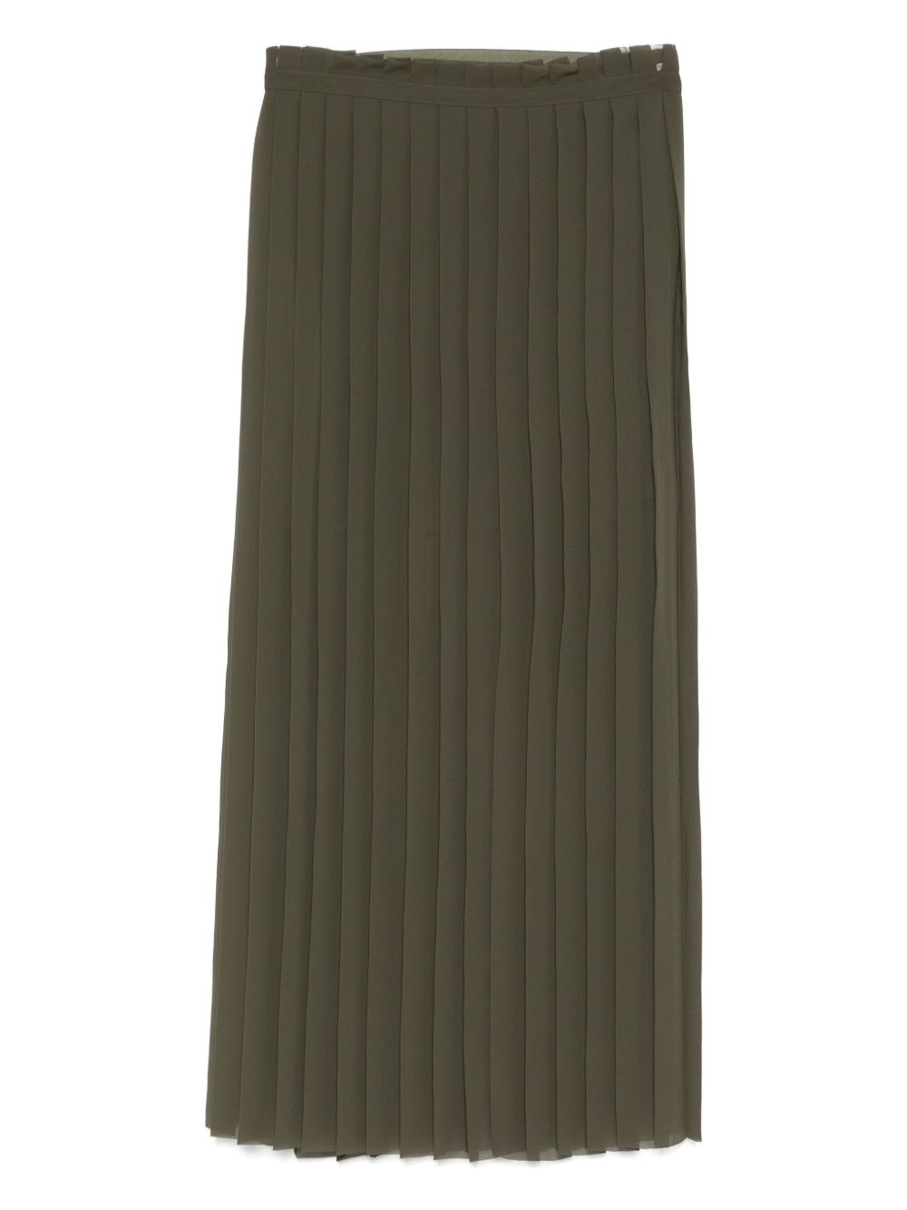 pleated midi skirt - 2