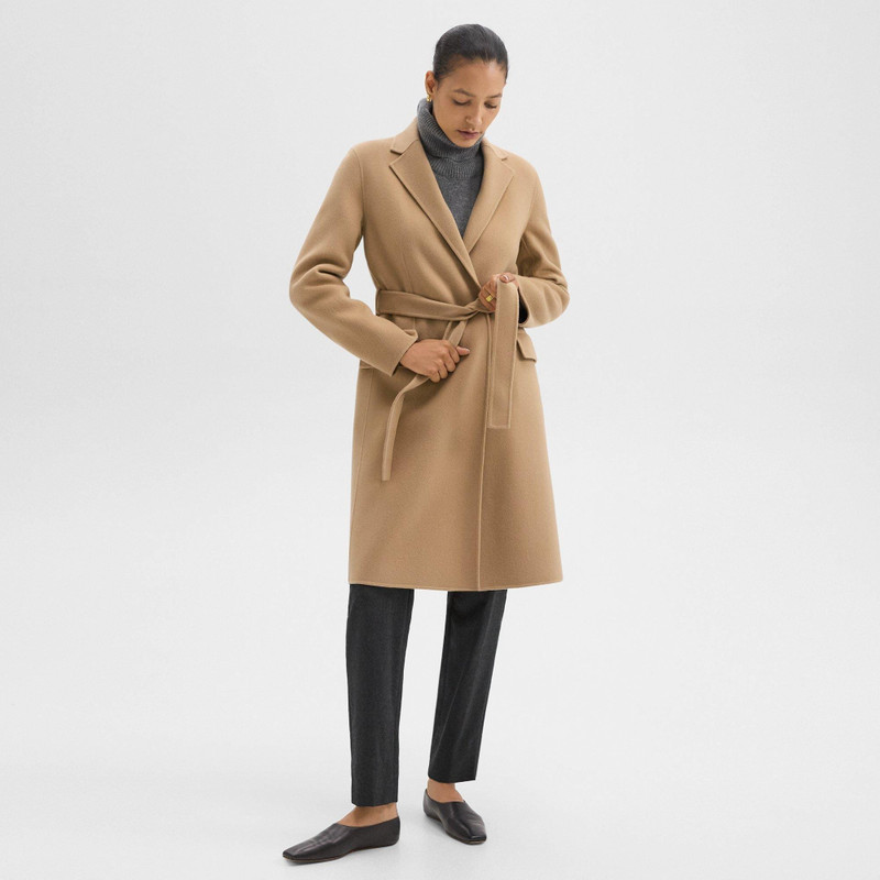 Wrap Coat in Double-Face Wool-Cashmere 2
