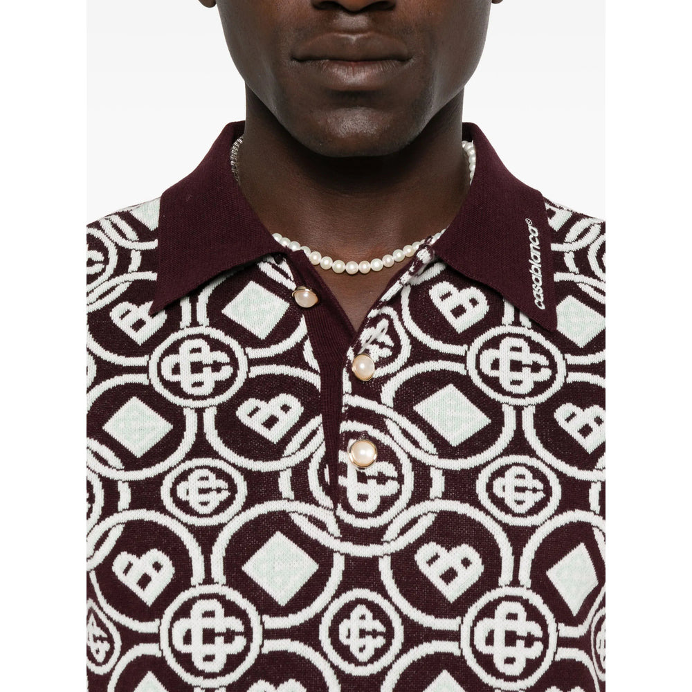 Casablanca Red Polo Shirts Men - 2