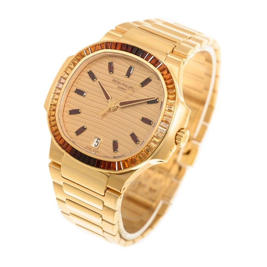 Patek Philippe Nautilus Rose Gold Automatic Rose Dial Ladies Watch 7118-1300R-001 - 4