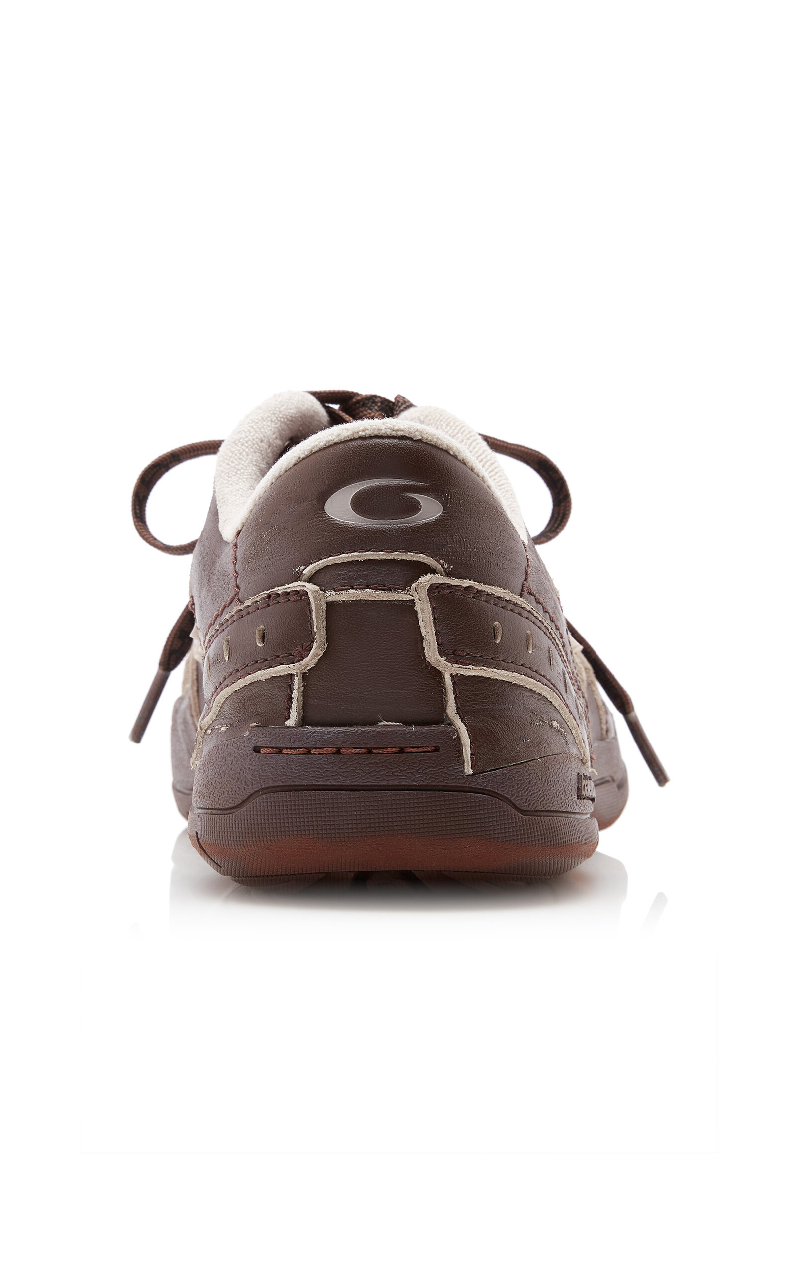Hamptons Leather Sneakers brown - 3