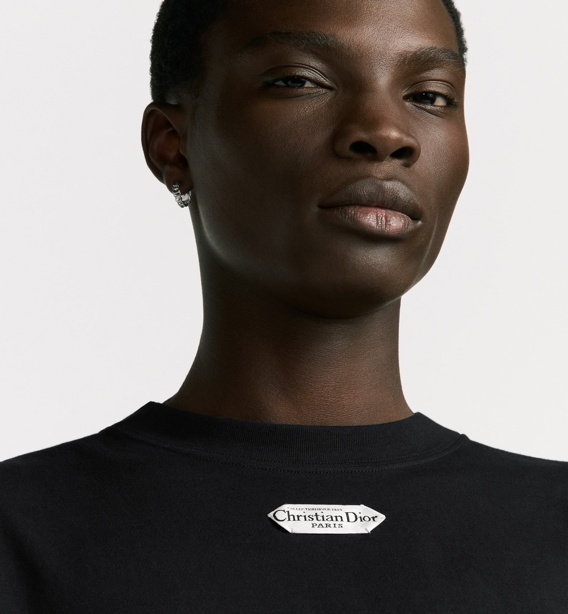 T-Shirt with Christian Dior Paris Tag, Relaxed Fit - 4