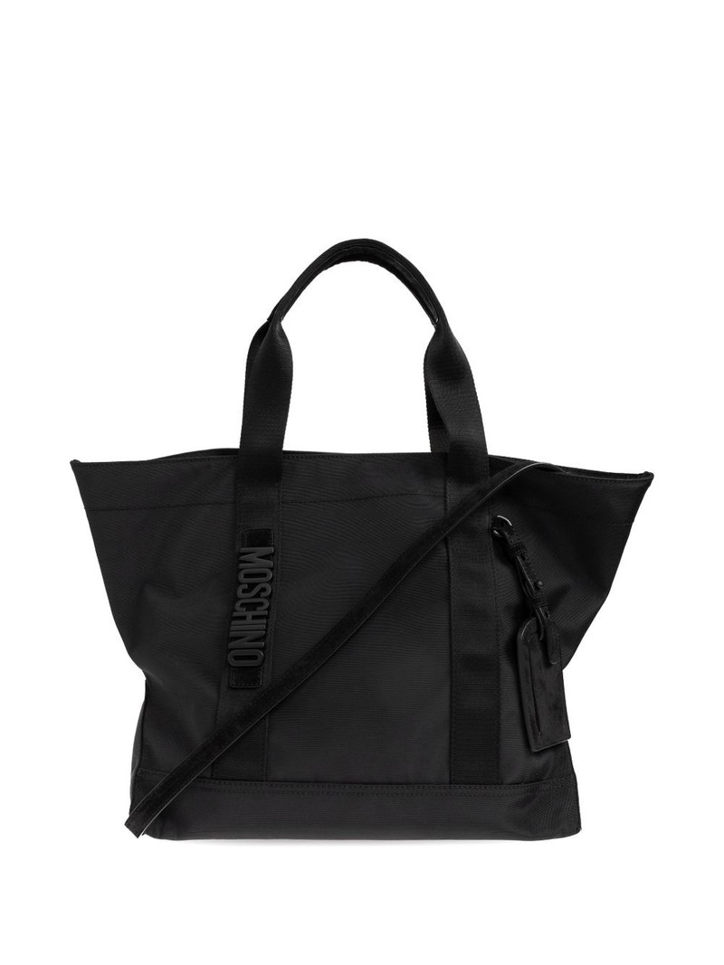 logo-detail tote bag 1