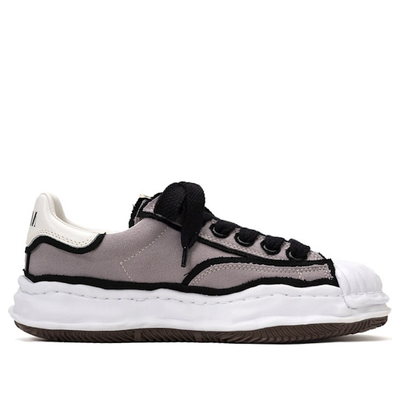 Maison MIHARA YASUHIRO Blakey Low Original Sole 'Grey' A09FW717-GREY - 2