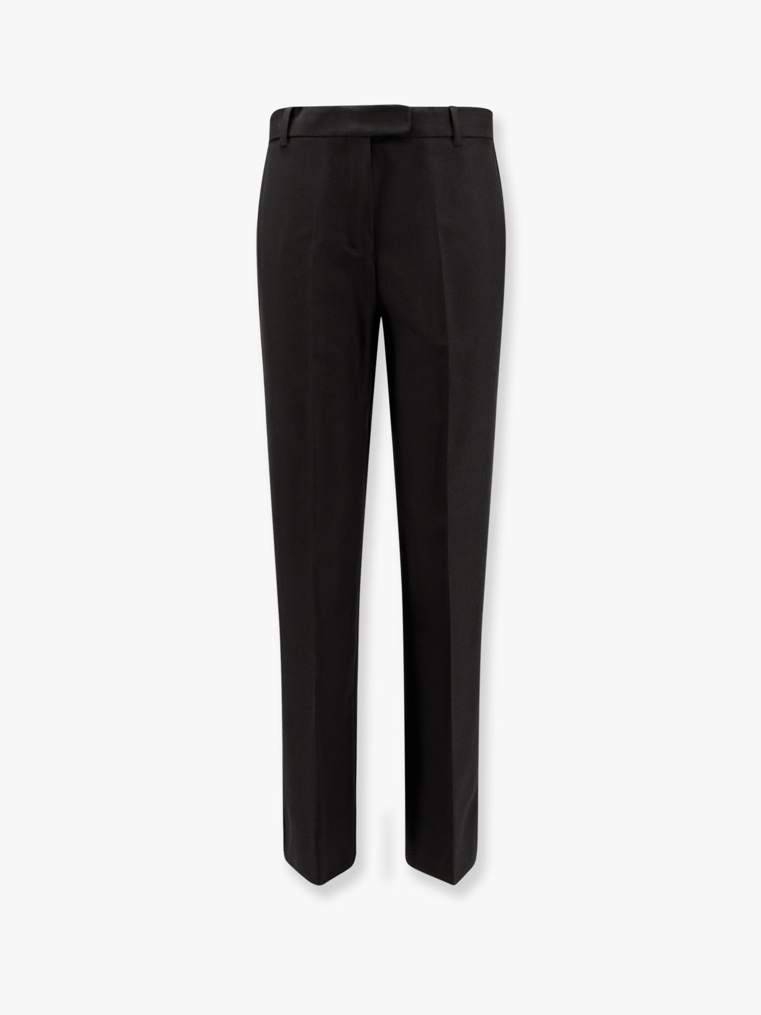 'S Max Mara Fatina Viscose And Cotton Trouser - 1