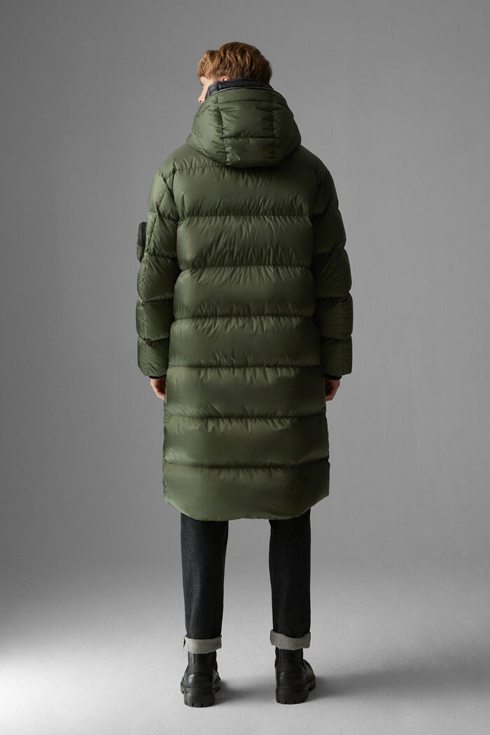 Jenik Down coat in Olive green - 3