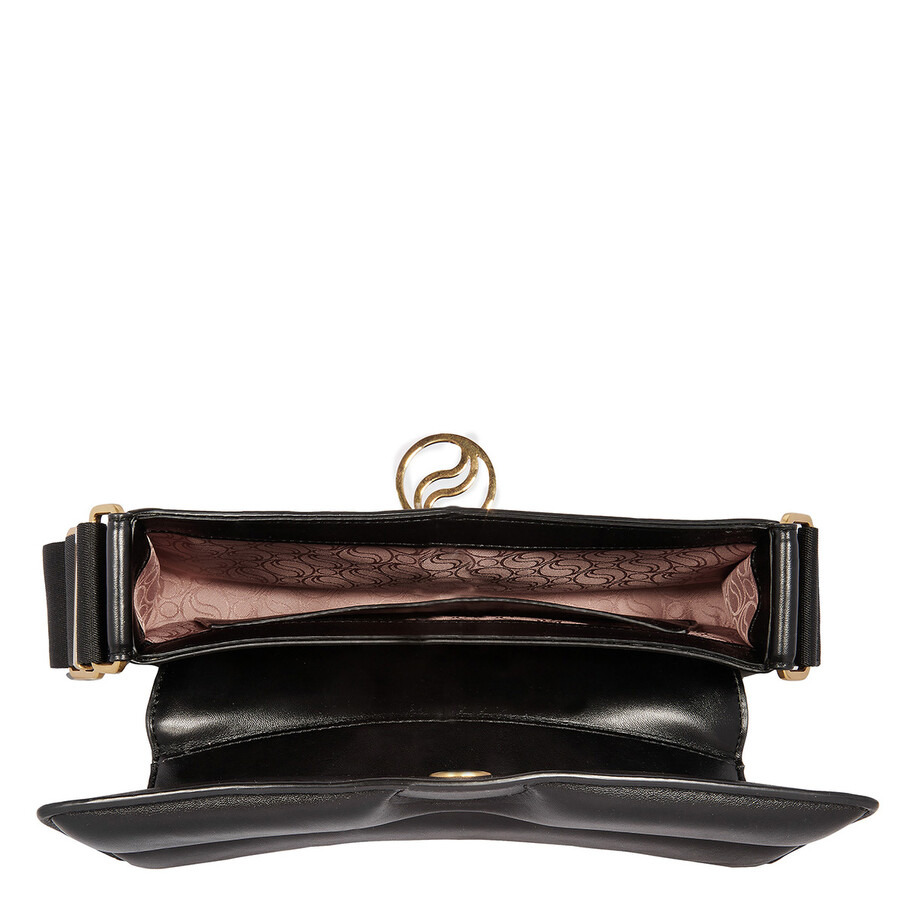 Stella McCartney S-Wave Logo Plaque Padded Shoulder Bag - 4