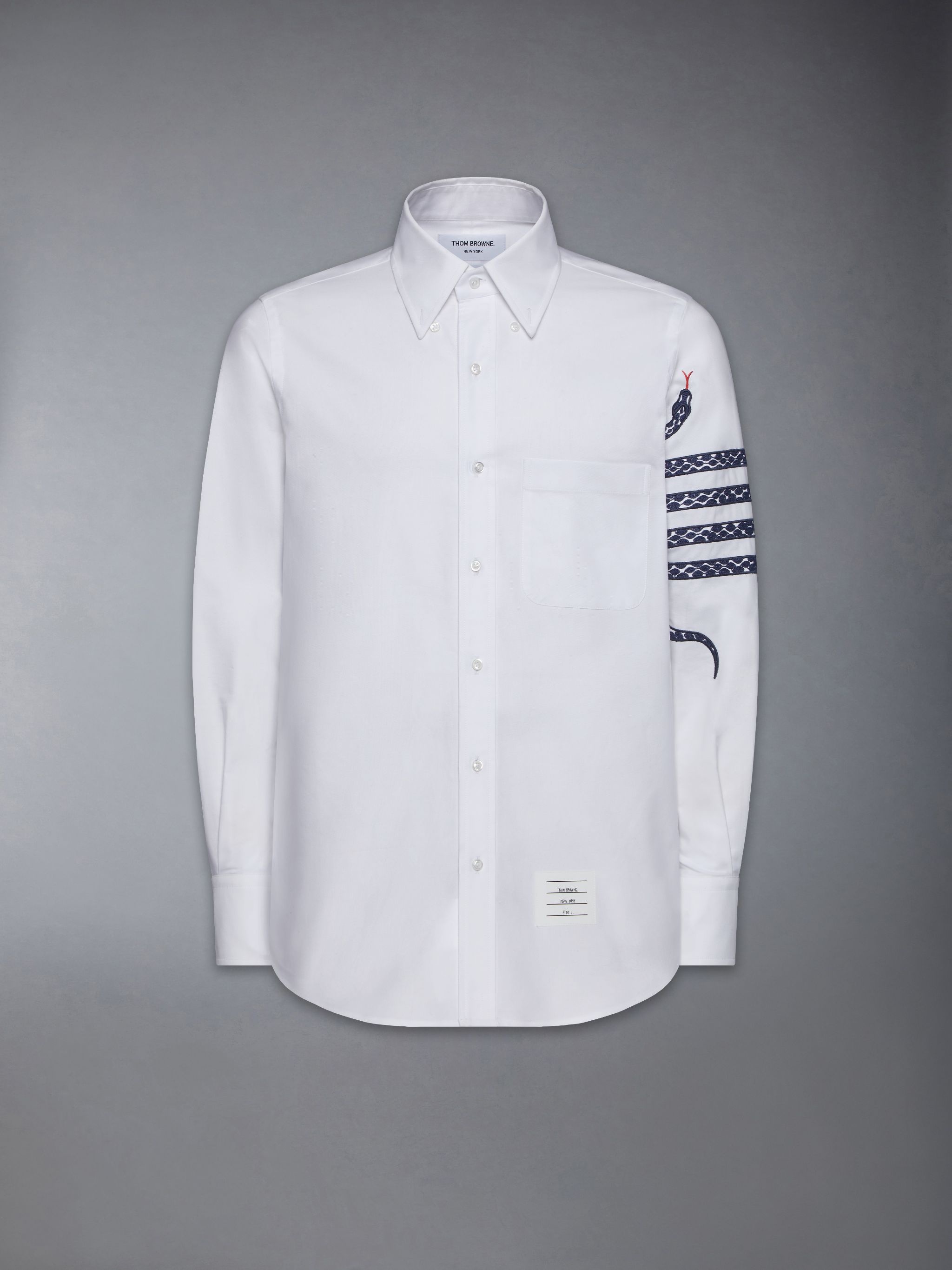 LUNAR NEW YEAR STRAIGHT FIT DENIM SHIRT - 7