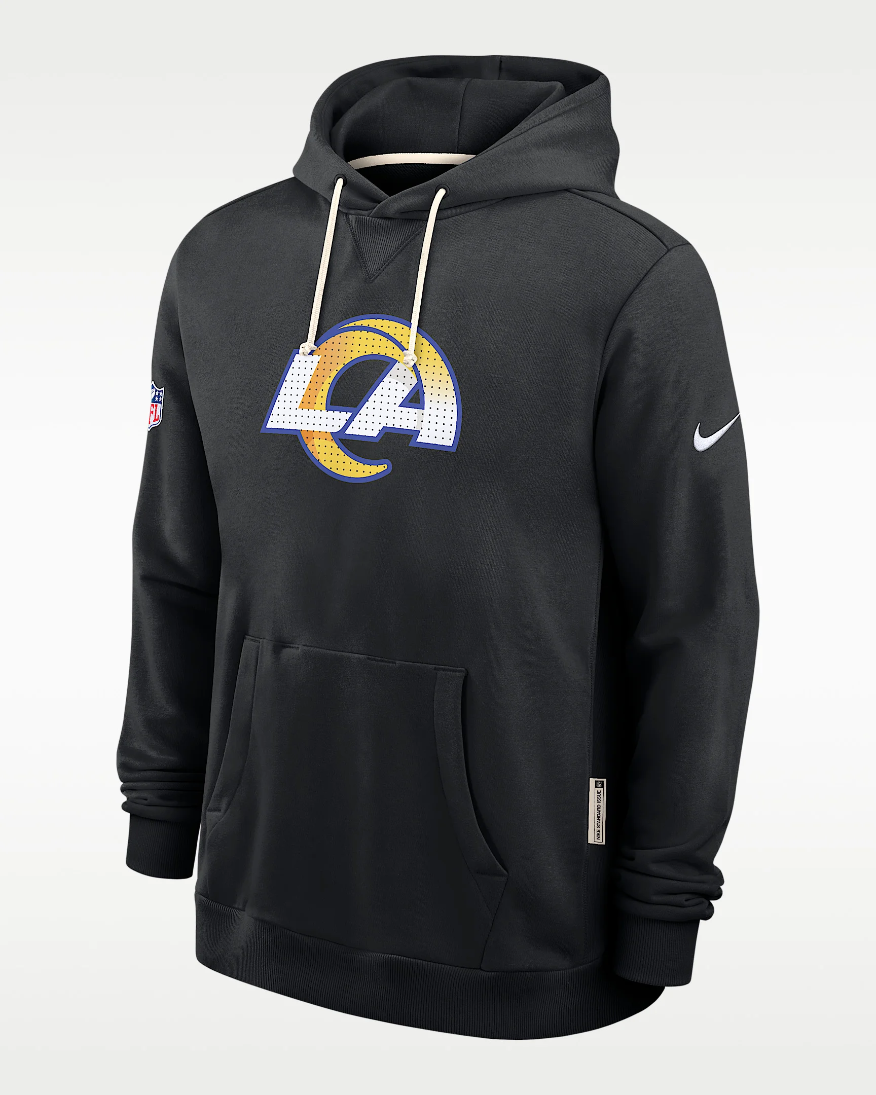 Los Angeles Rams Initial Home Sideline Men's Nike Dri-FIT NFL Pullover Hoodie - 1