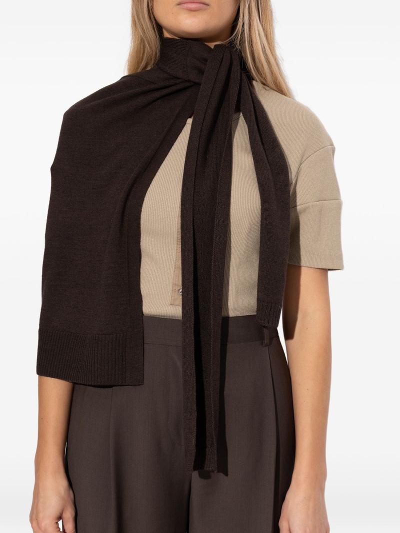 Lemaire ribbed scarf outlook
