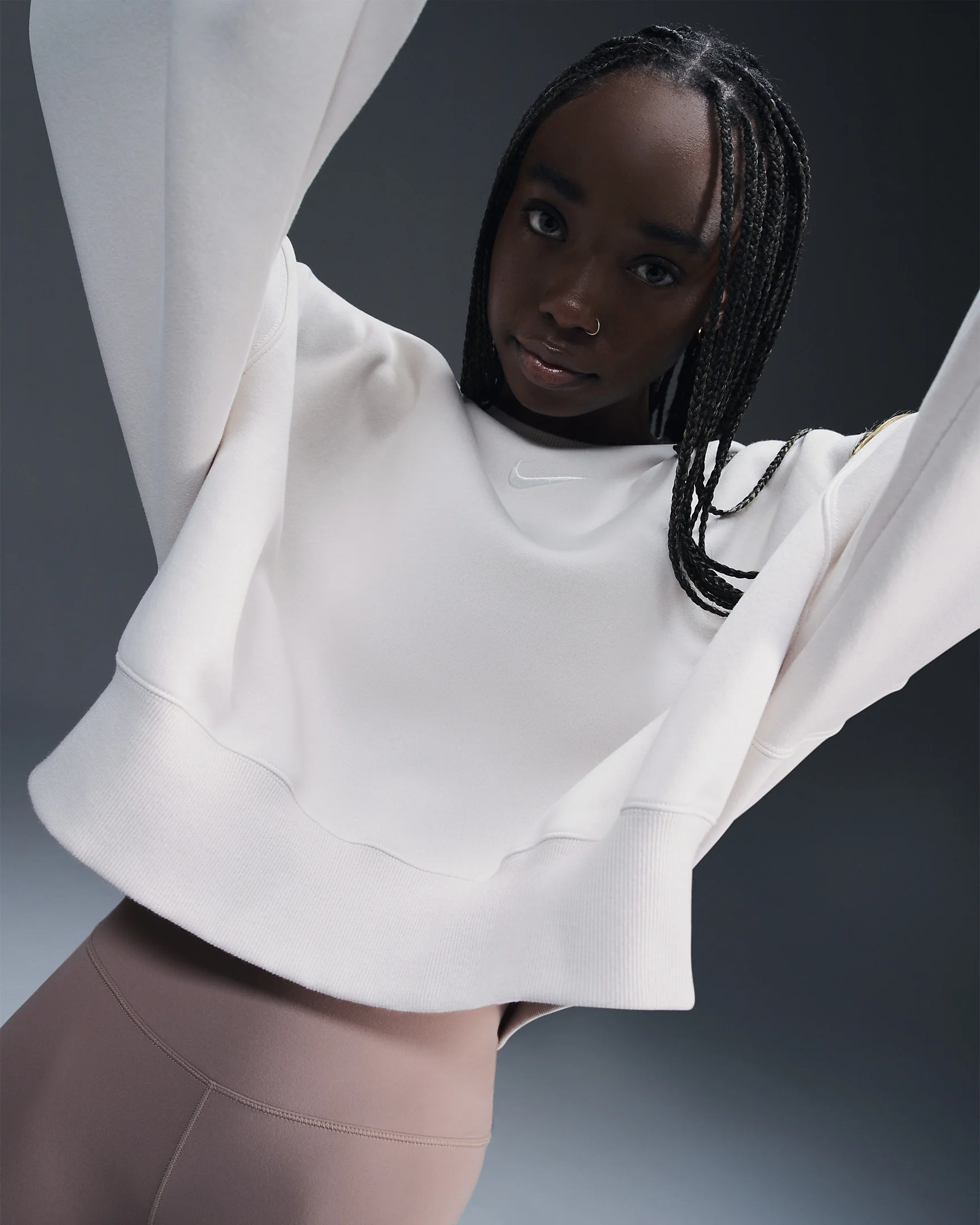 Nike Sportswear Phoenix Fleece Women's Over-Oversized Crew-Neck Sweatshirt - 1