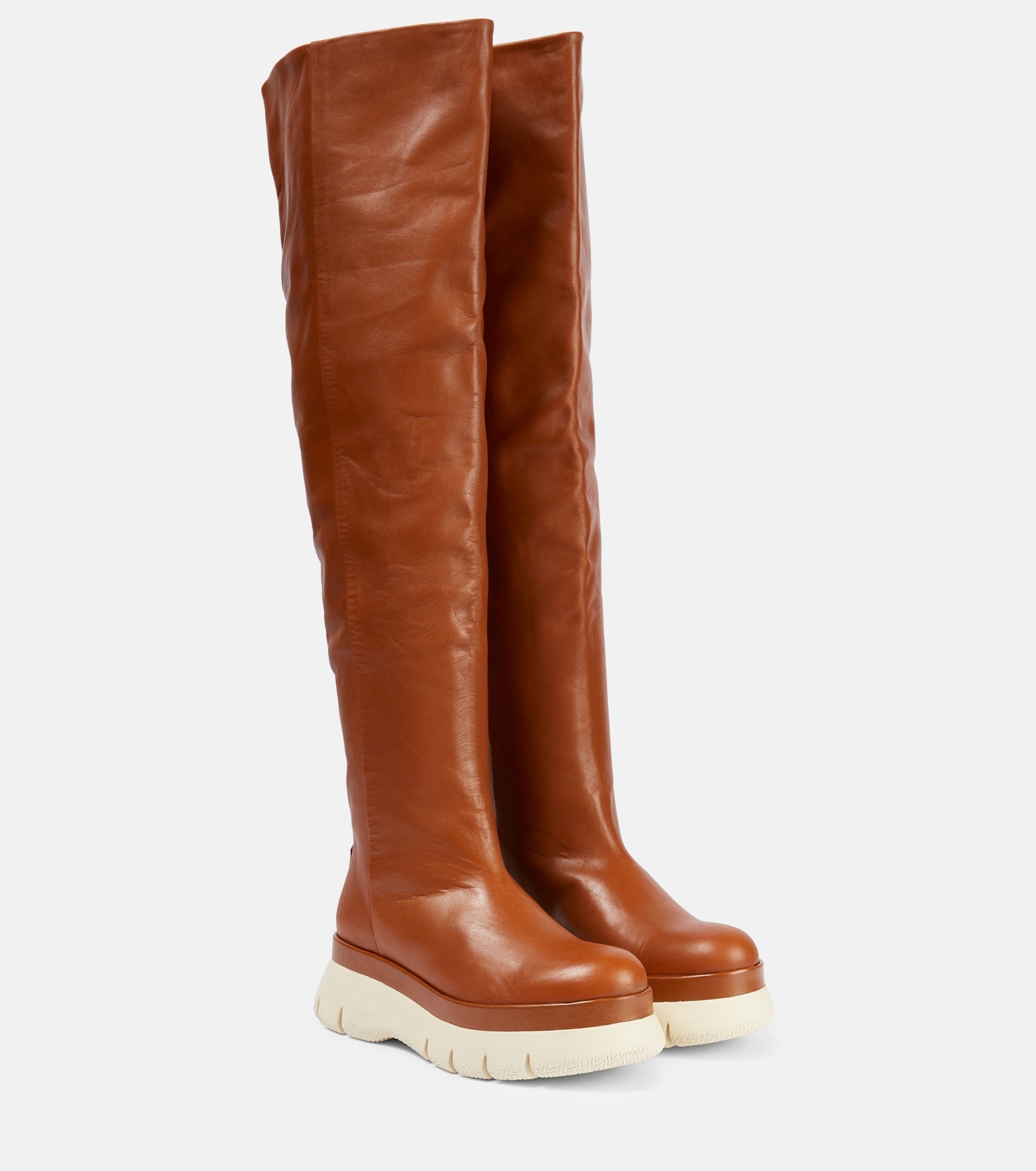 40mm Denvee Leather Boots