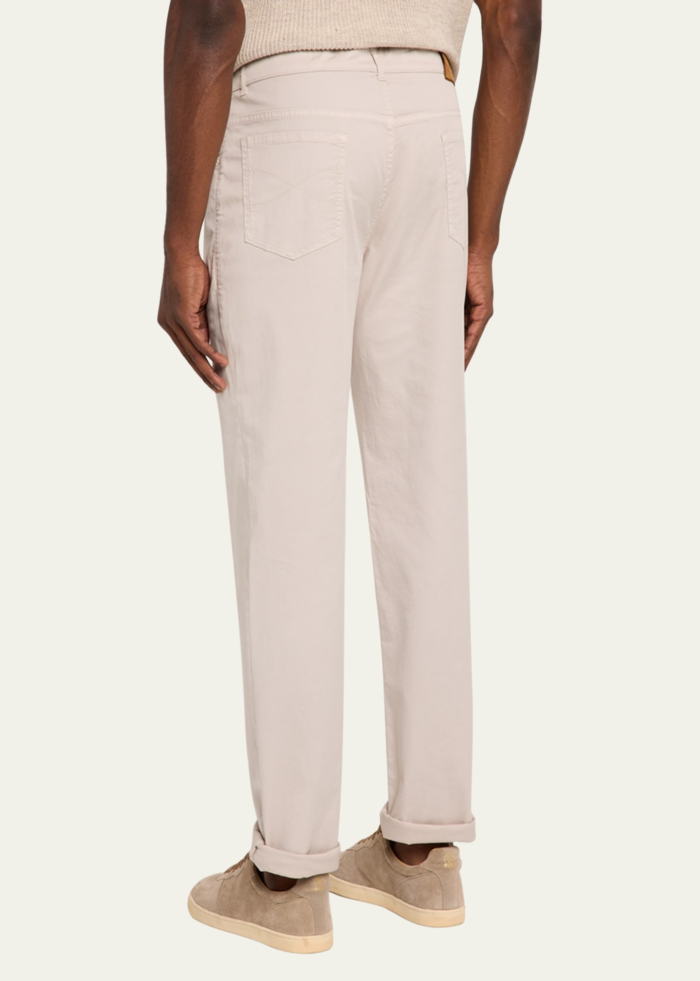 Men's Slim Five-Pocket Pants - 3