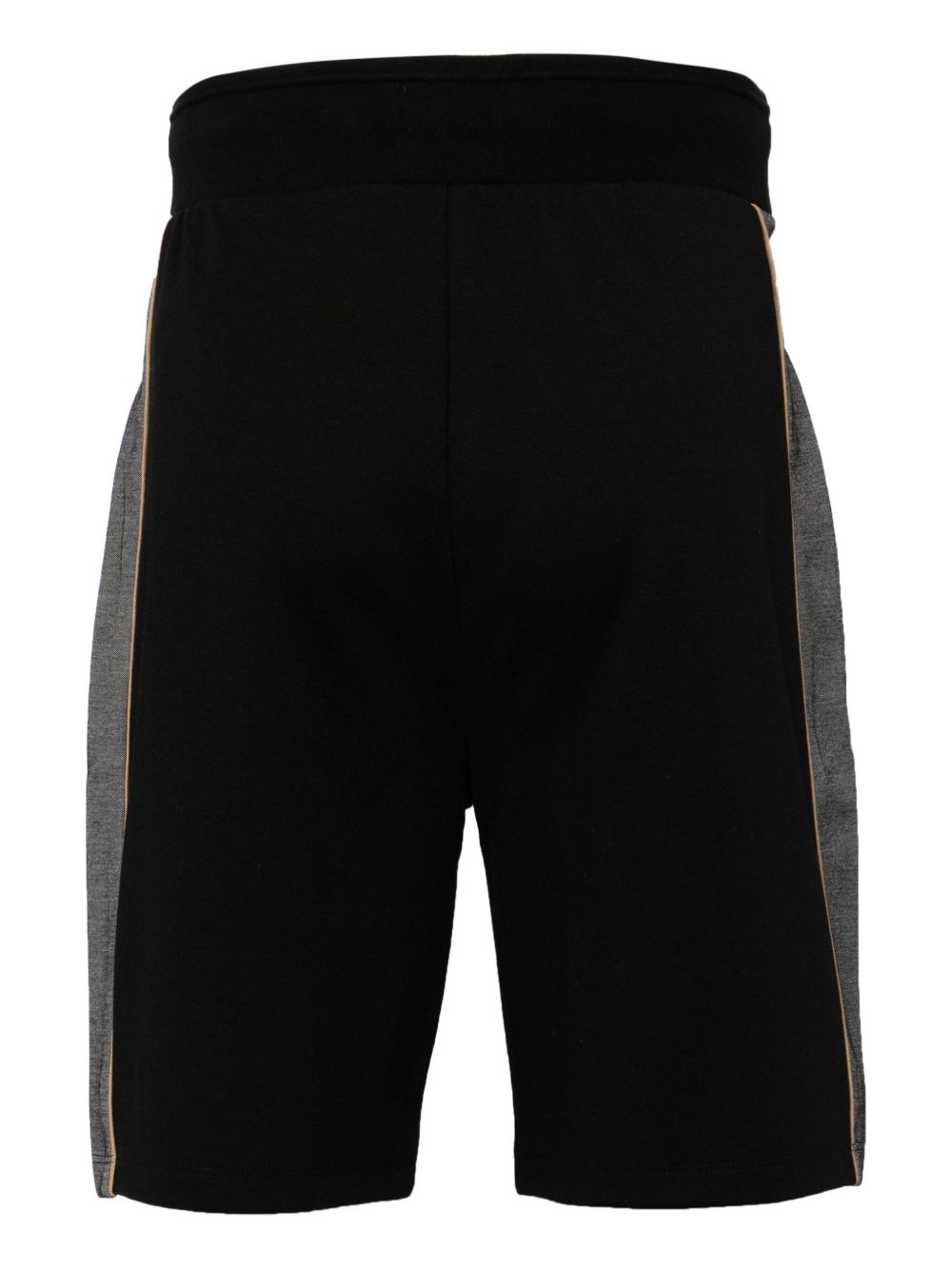 side-stripe logo-embroidered track shorts - 2