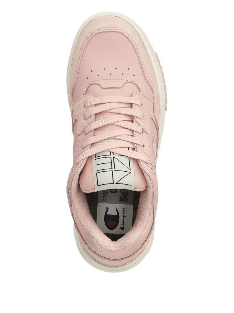 logo-detail perforated sneakers 3