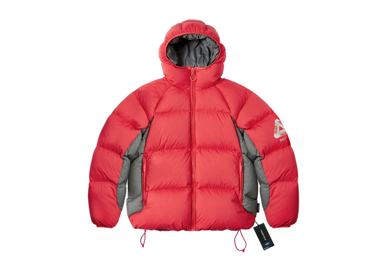 PALACE PERTEX MATTE BALACLAVA PUFFA FLAME CARBON outlook