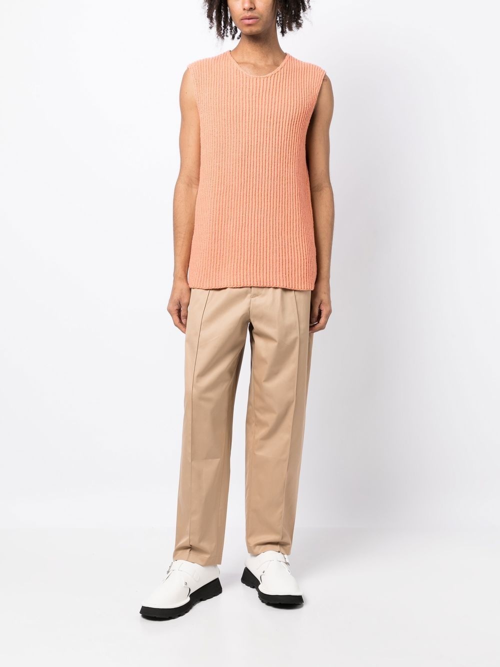 straight-leg cut trousers - 2