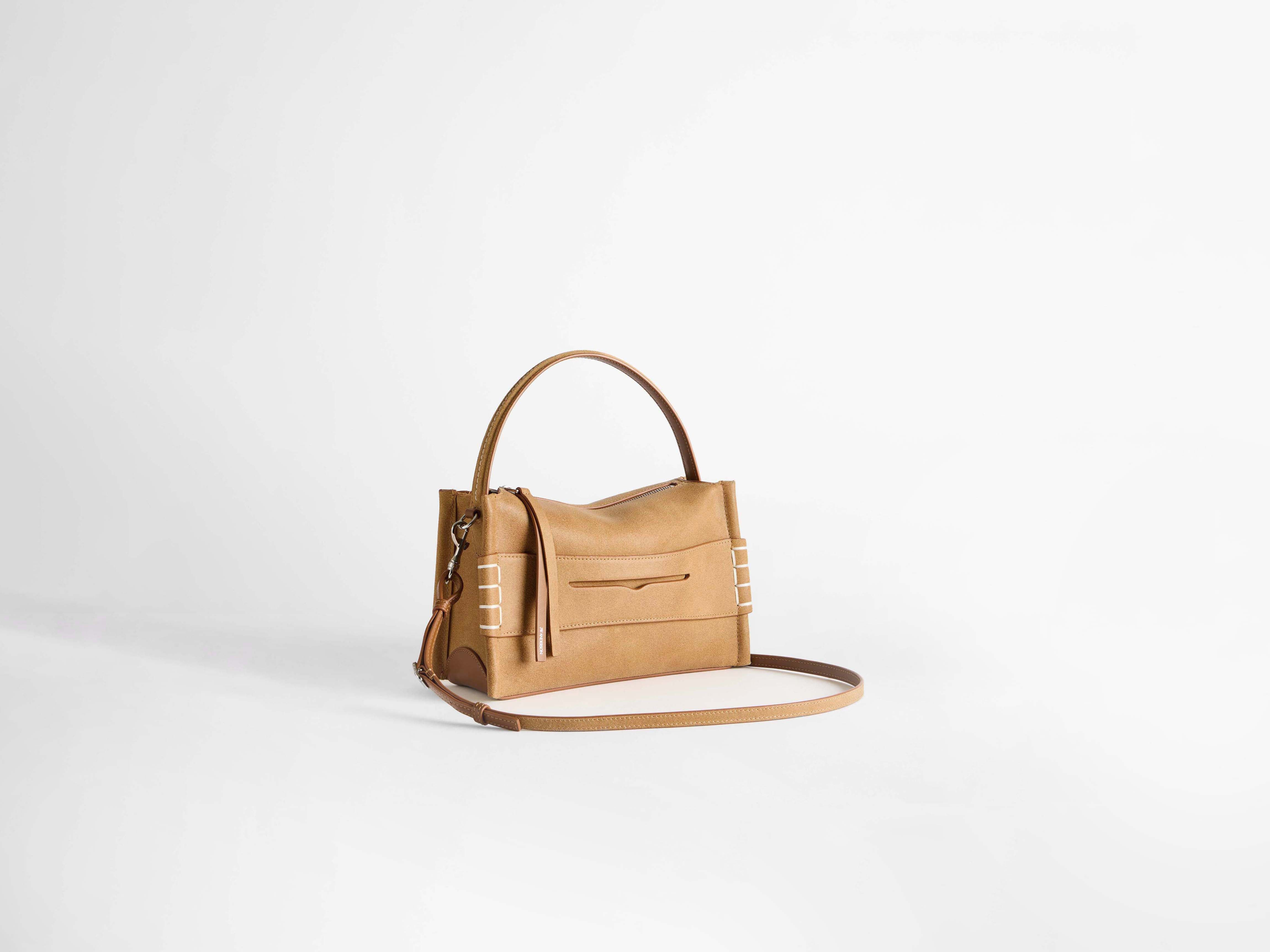 SMALL LOAFER BAG IN GOLD - 3
