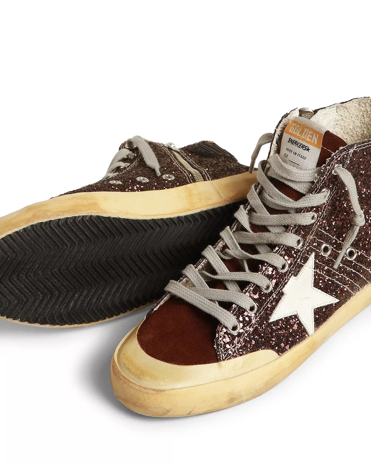 Women's Francy Penstar Glitter High Top Sneakers - 5