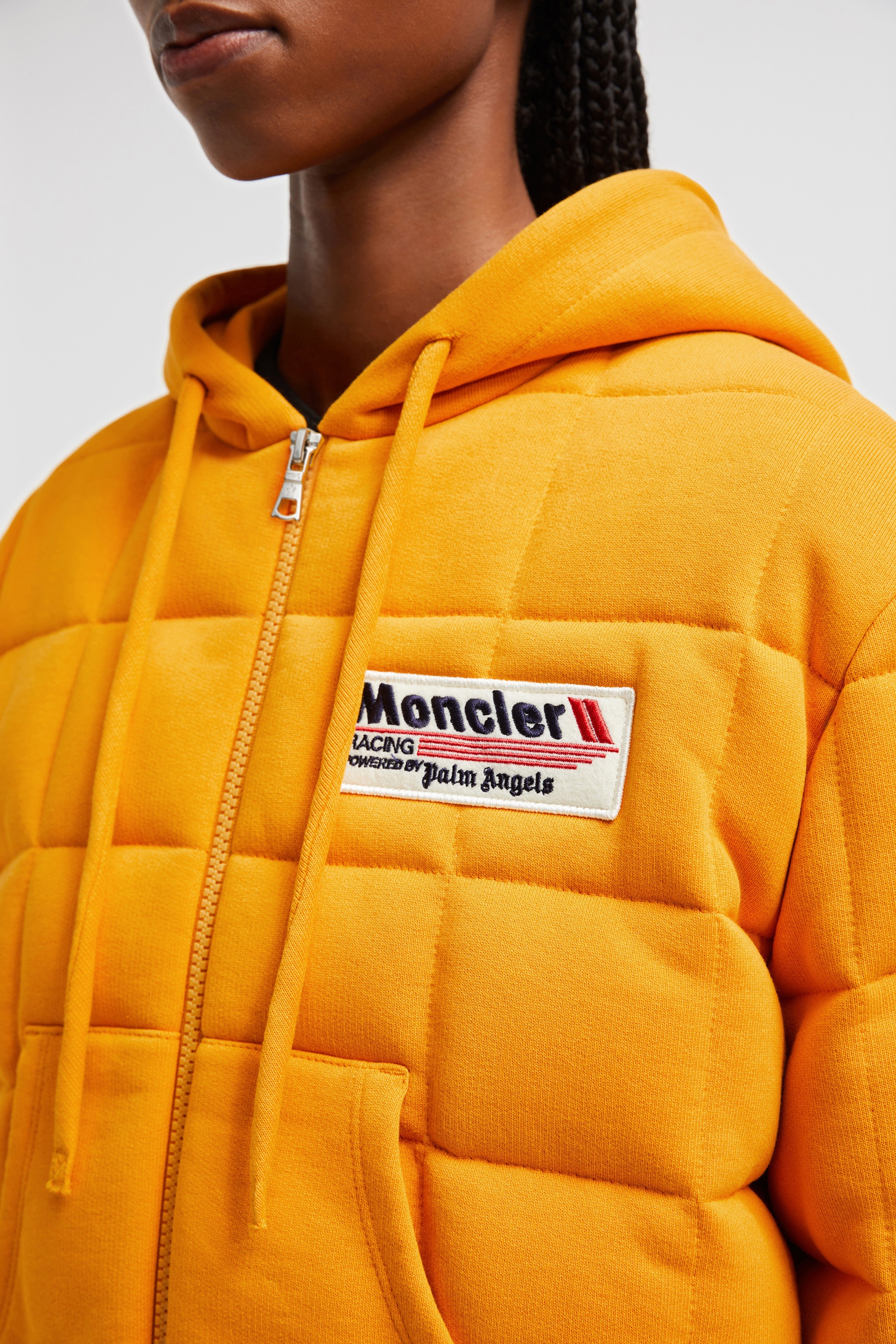 Moncler x Palm Angels Padded Cotton Zip-Up Hoodie - 6