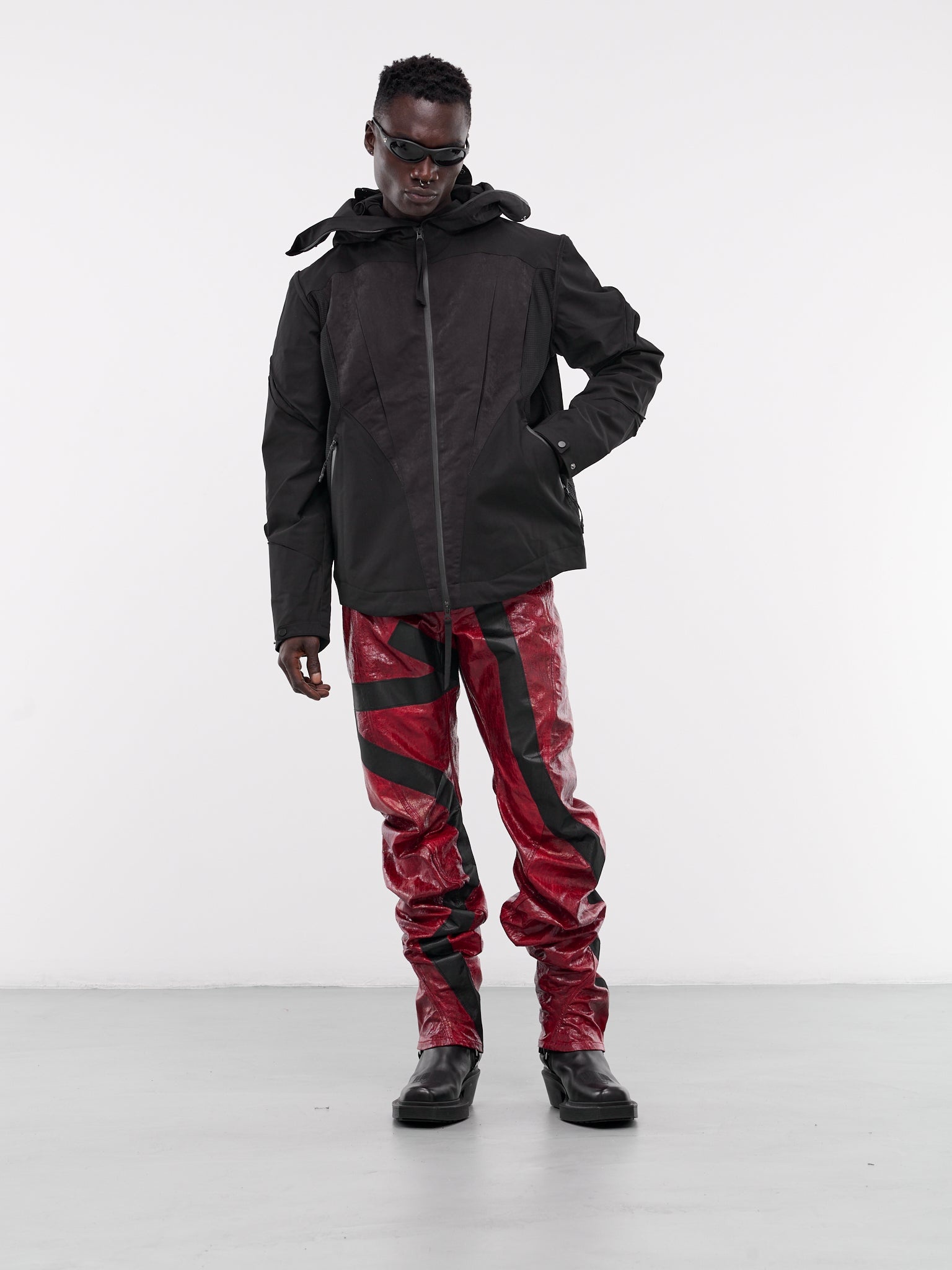 Gather-Slashed Windbreaker - 6