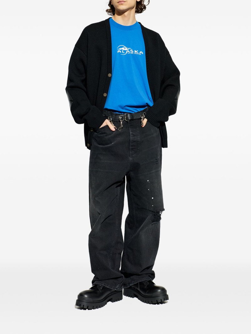 VETEMENTS button-up cardigan outlook