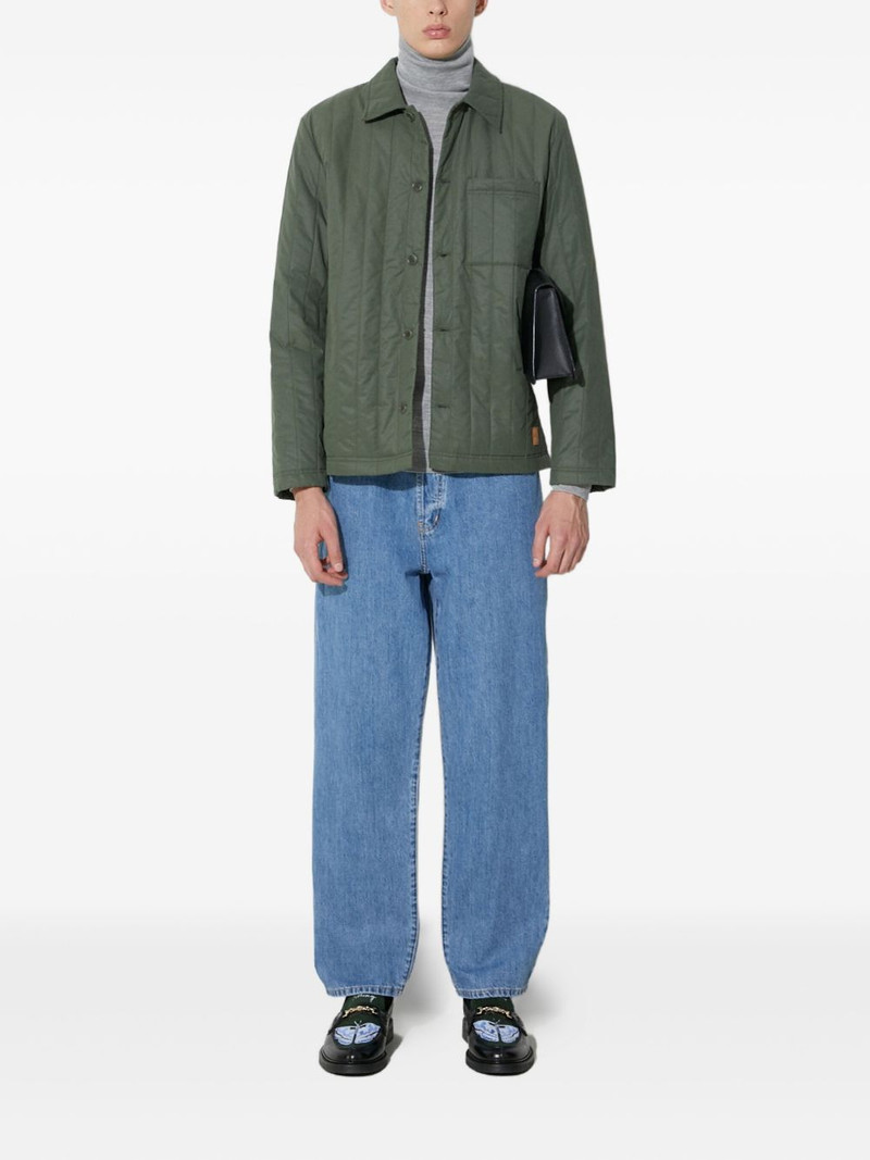 A.P.C. quilted panelled jacket outlook
