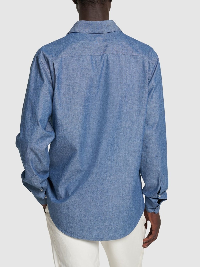 Thomas cotton denim shirt - 3