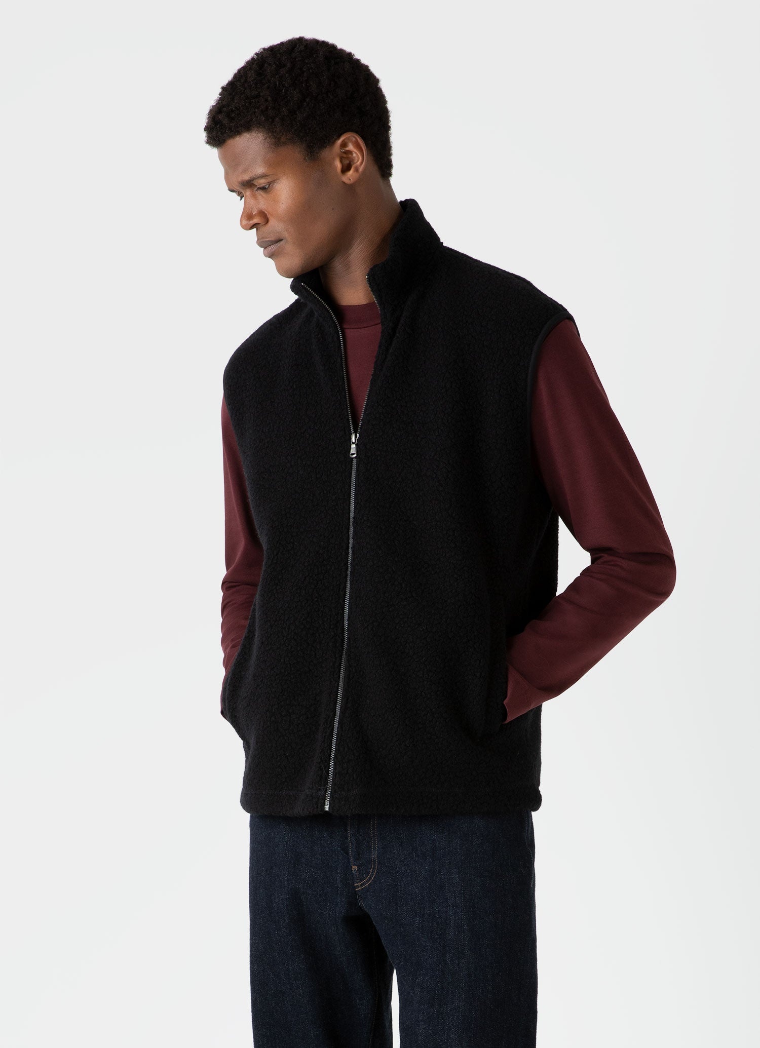 Wool Fleece Vest - 2