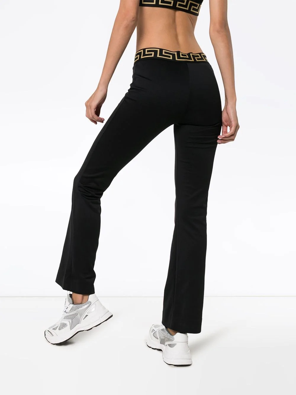 logo-waist track trousers - 4